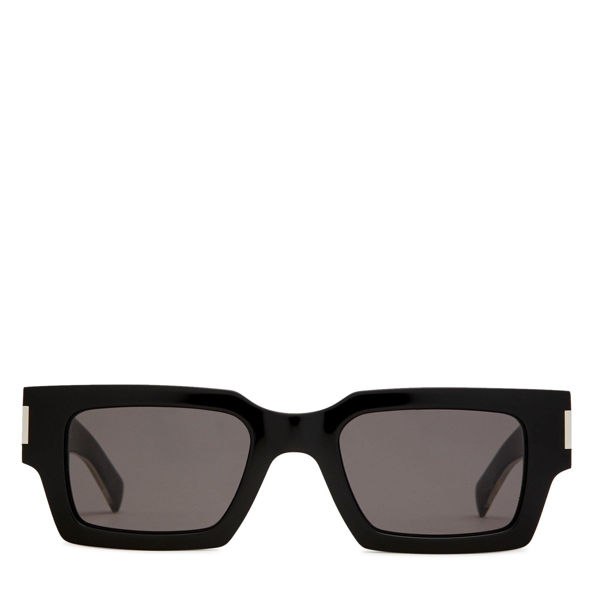 BLACK - Saint Laurent - SL U D FRAME CHUNKT ACETATE - 2