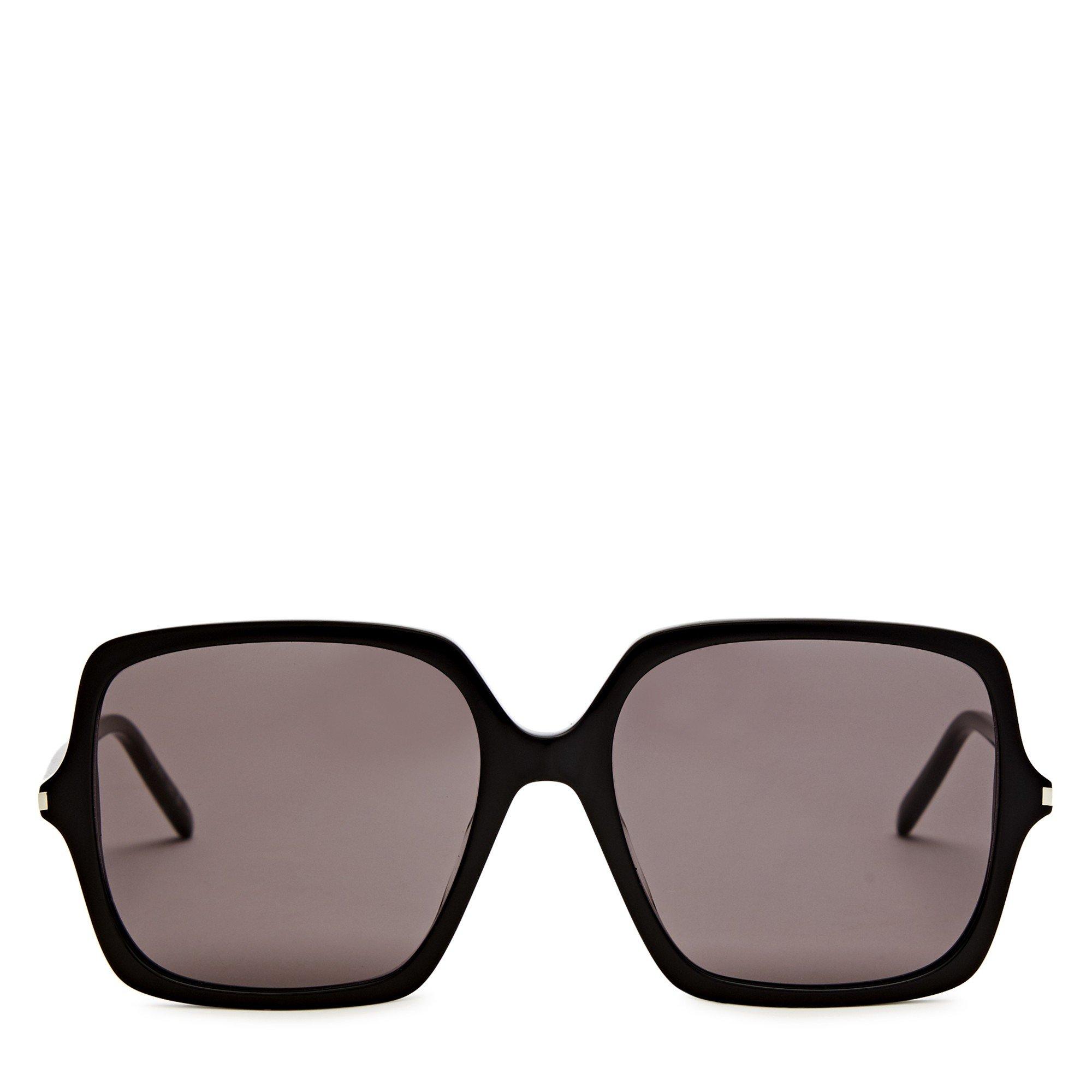 BLACK - Saint Laurent - SL F OVERSIZED SQUARE - 2