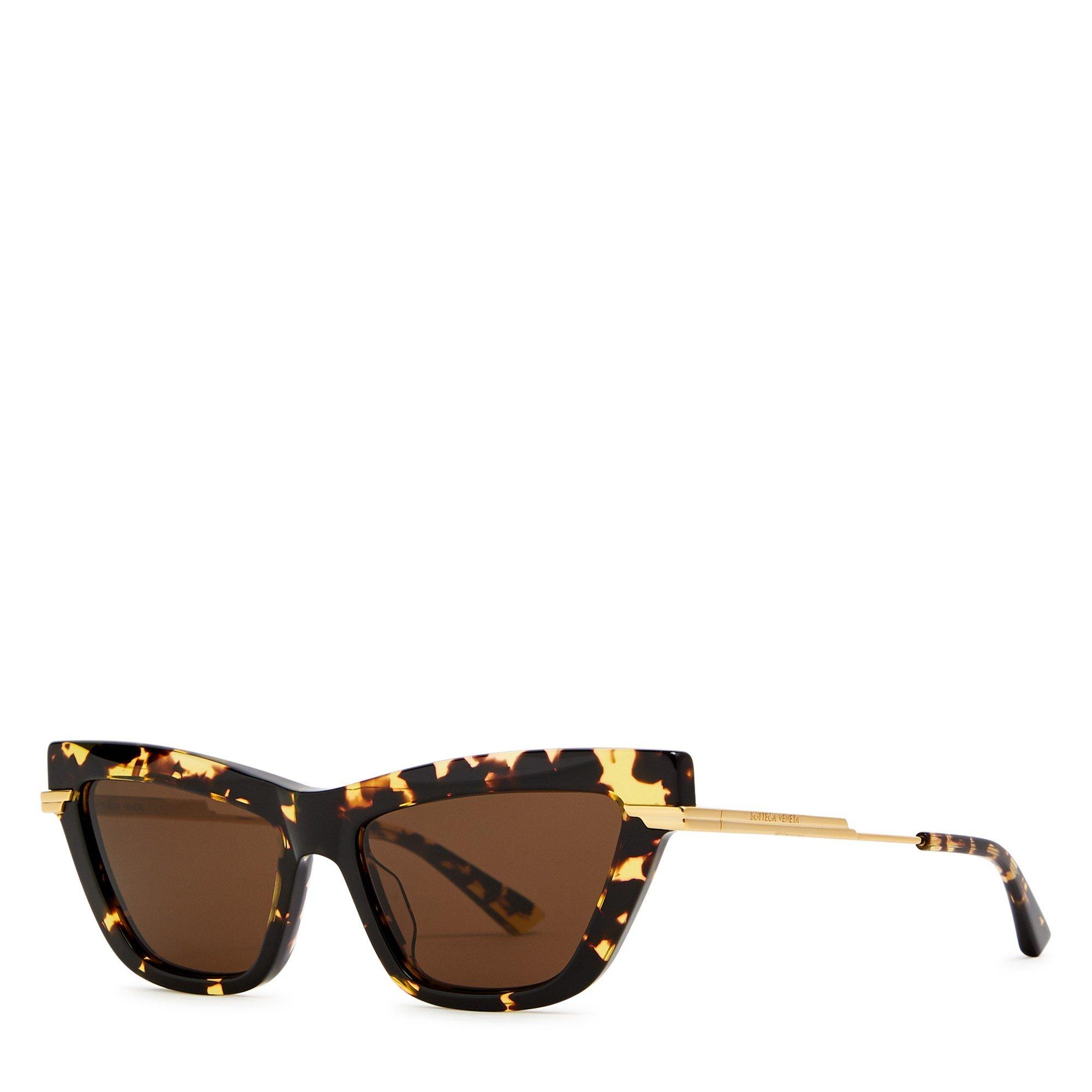 BROWN HAVANA - Bottega Veneta - BV F CATEYE ACETATE - 1