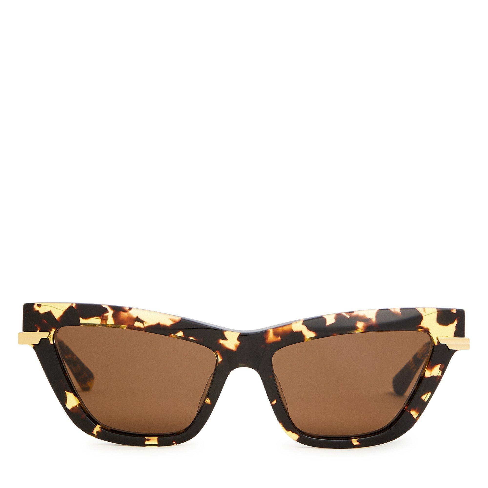 BROWN HAVANA - Bottega Veneta - BV F CATEYE ACETATE - 2
