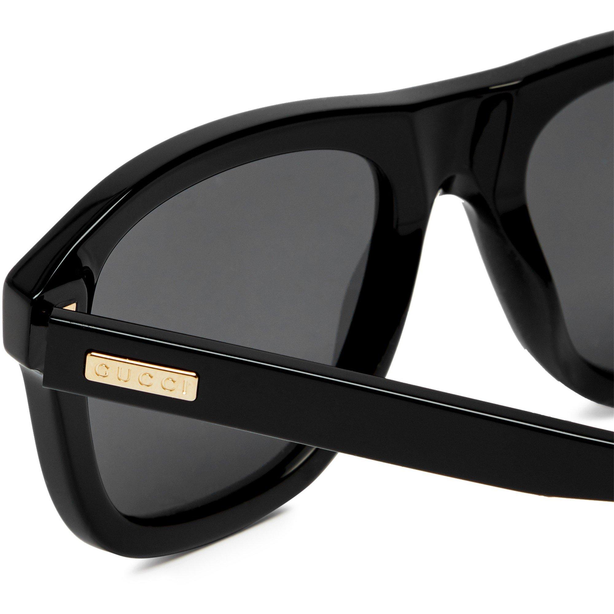 BLACK - Gucci - G M D FRAME ACETATE - 3
