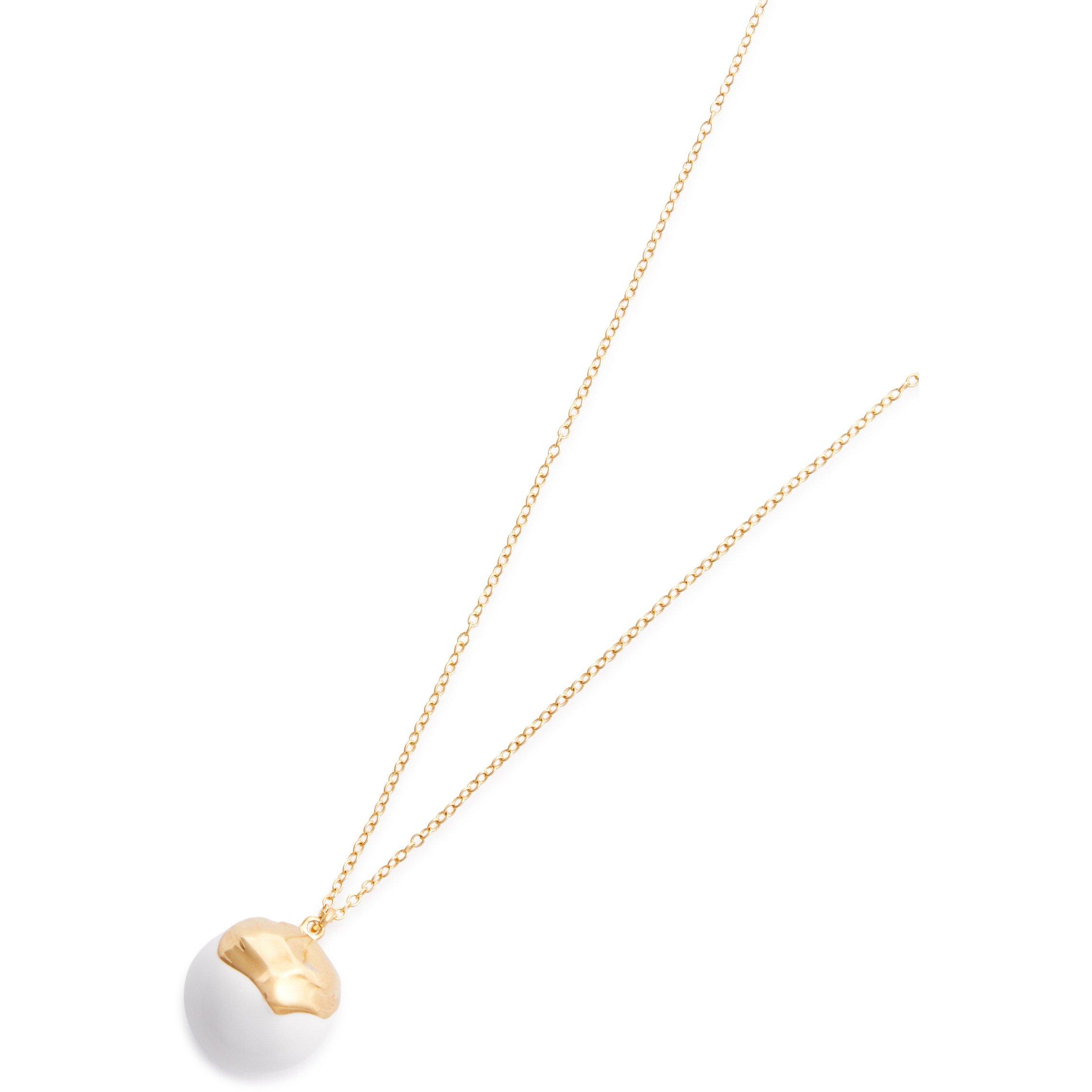 WHITE AND OTHER - Joanna Laura Constantine - ENAMEL ORB PENDANT - 2