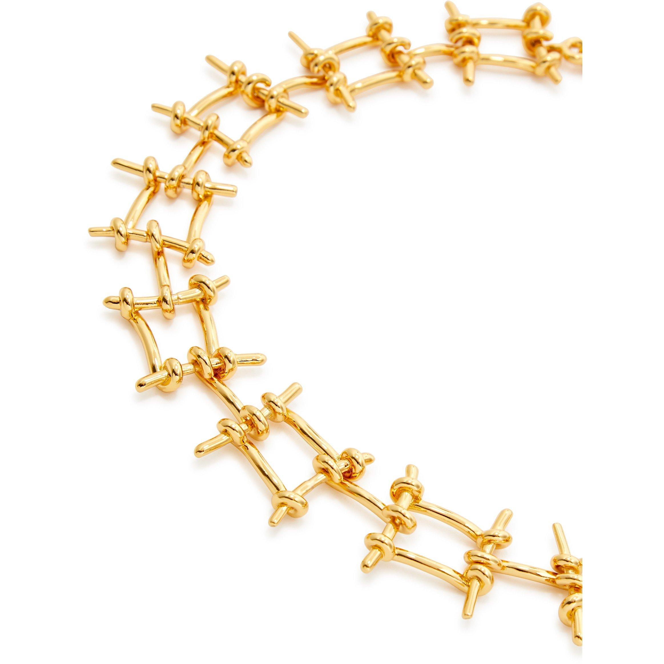GOLD - Rabanne - WIRE NECKLACE - 2