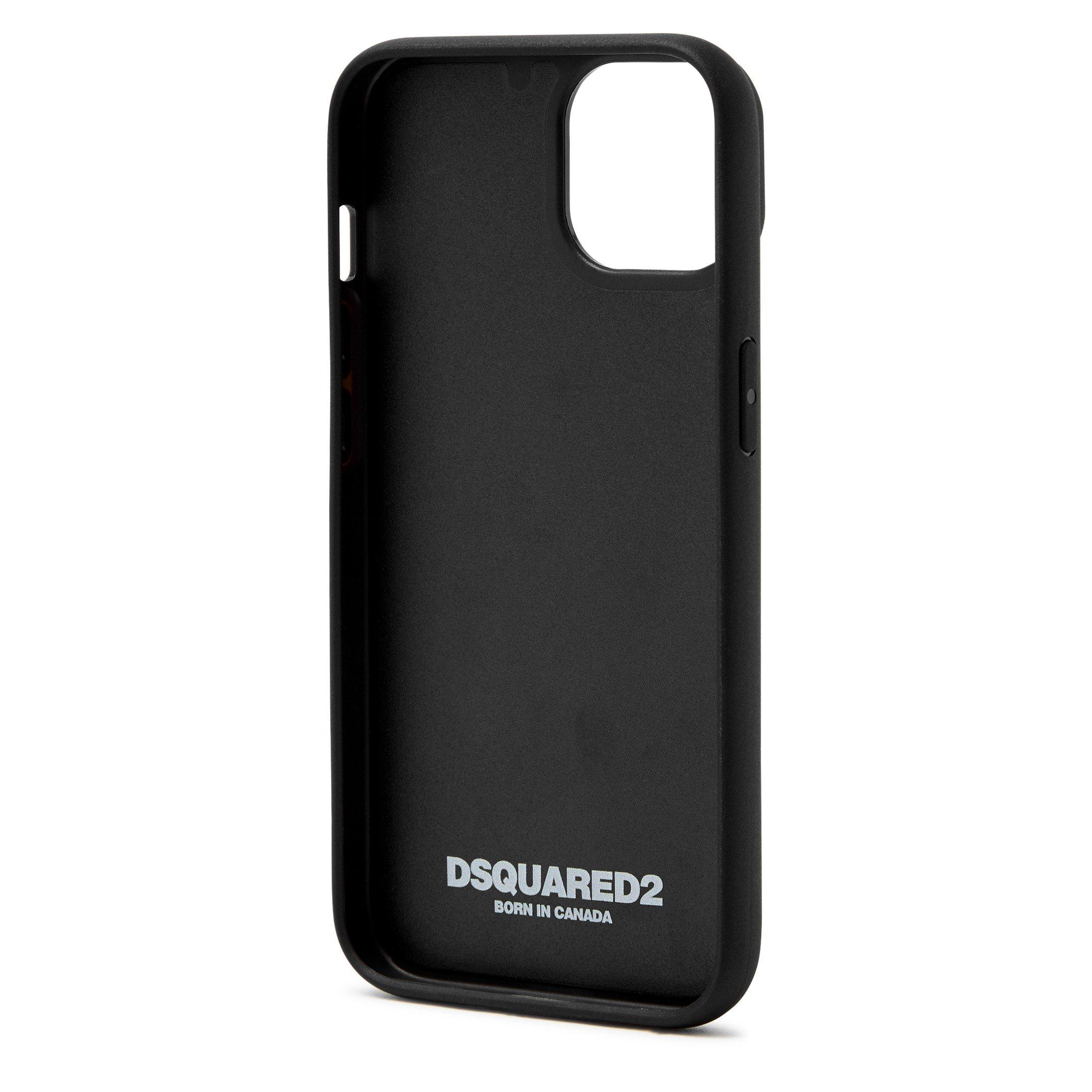 BLACK - DSquared2 - DSQ IPH14 ICON CVR - 2