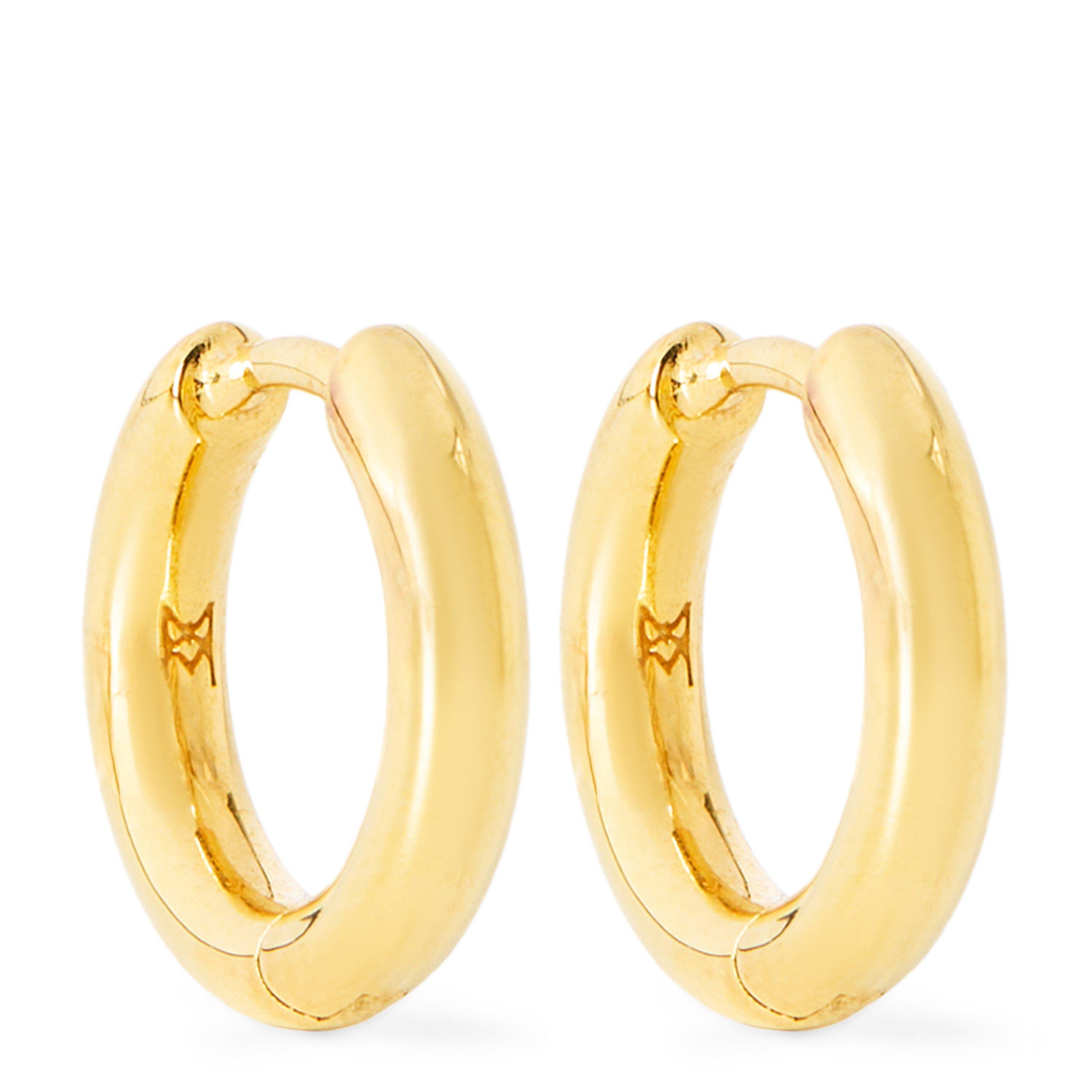 GOLD - Missoma - CLASSIC TUNNEL SMALL HOOP - 1