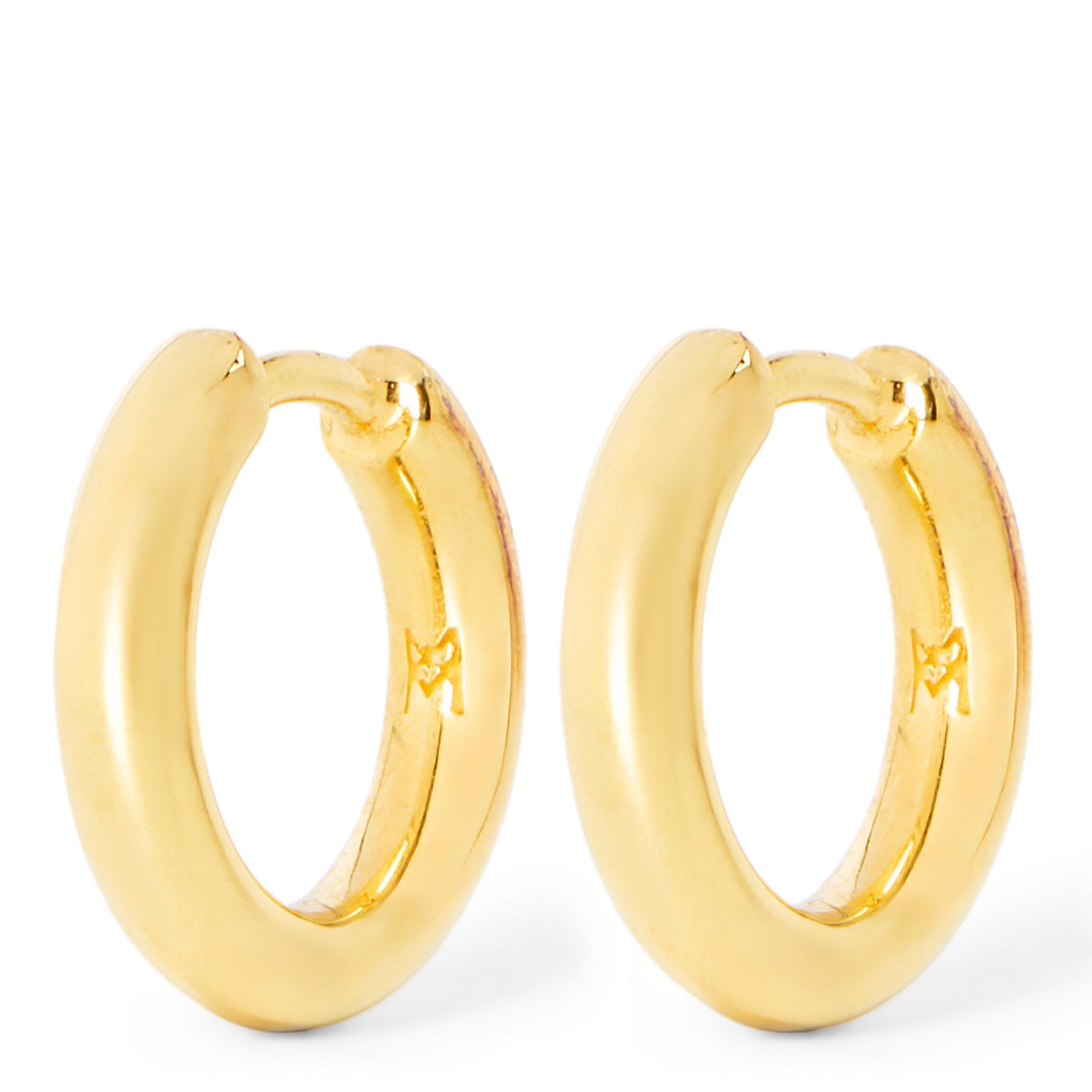 GOLD - Missoma - CLASSIC TUNNEL SMALL HOOP - 2