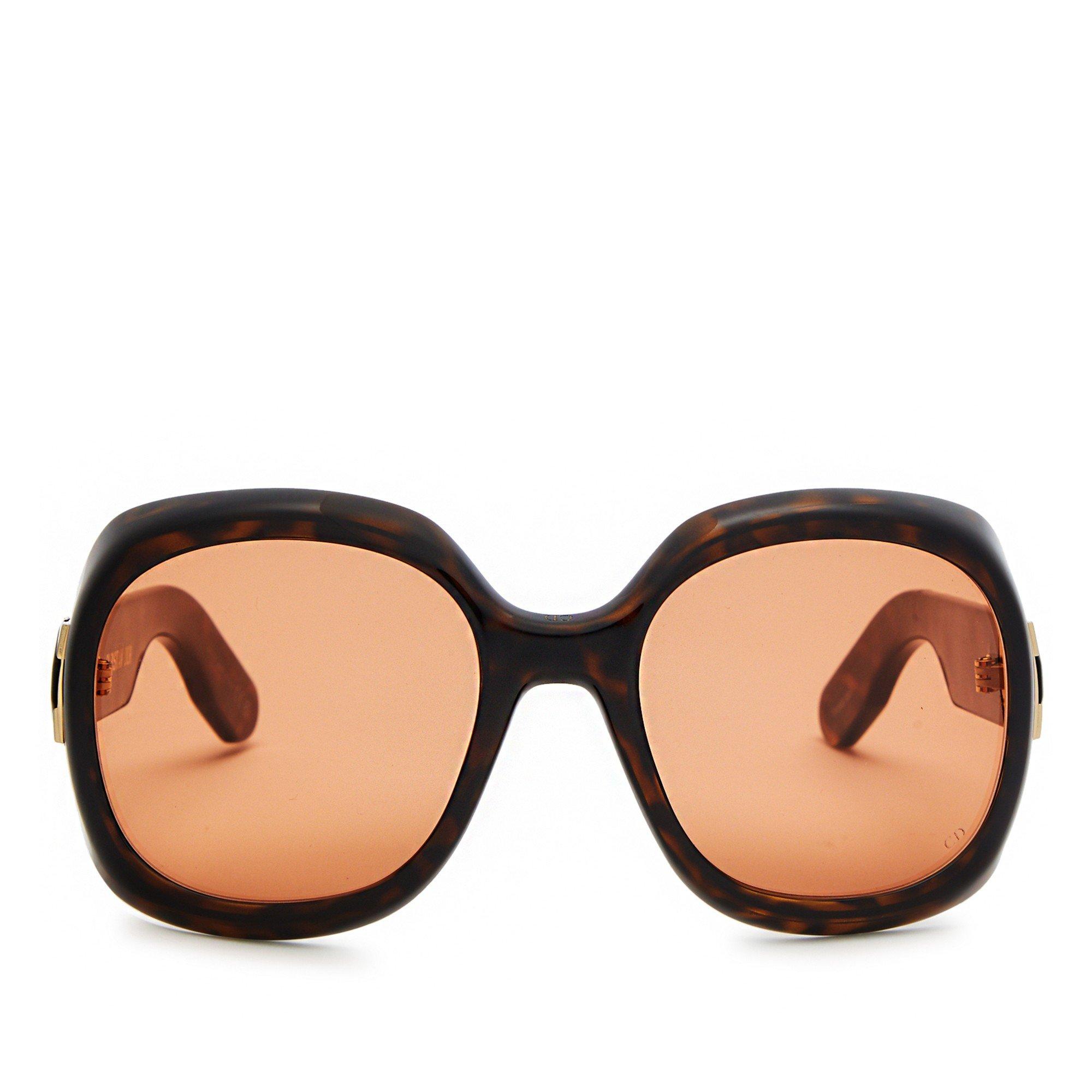 BROWN HAVANA - DIOR - DIOR W OVERSIZED ACETATE SG - 2