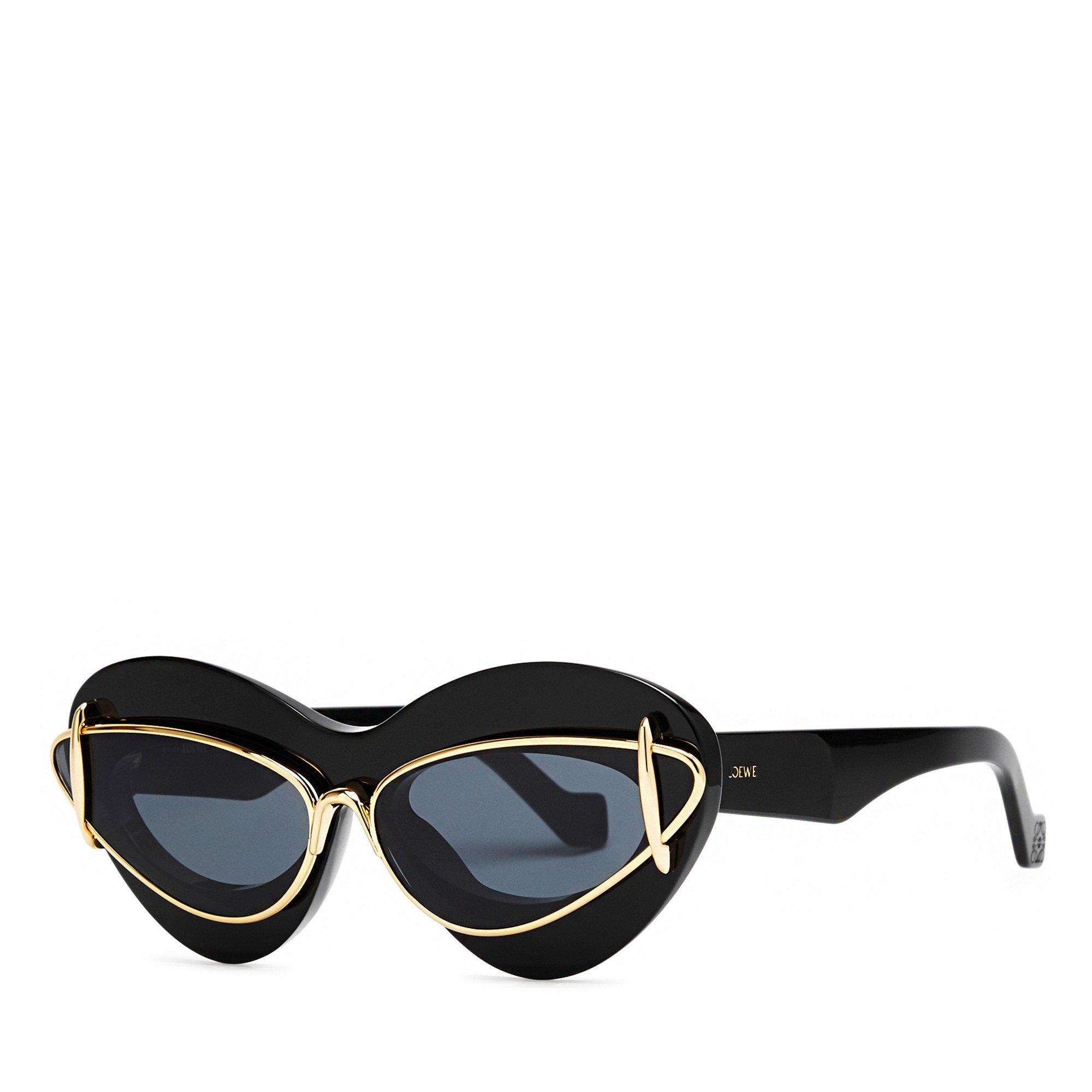 BLACK - Loewe - LOEWE F ACETATE METAL OVERLAY
