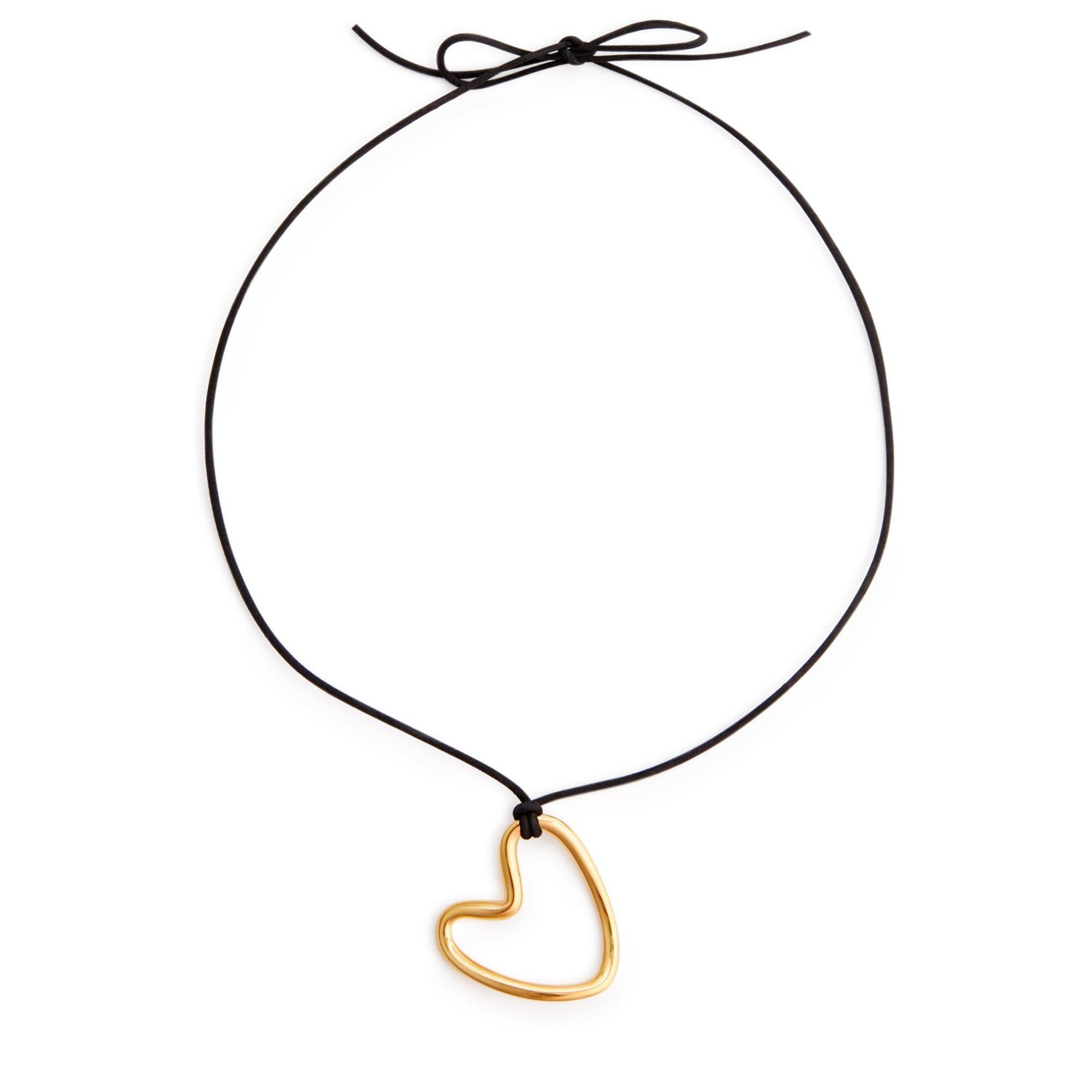 GOLD - AGMES - ALTUN HEART CORD PENDANT - 1
