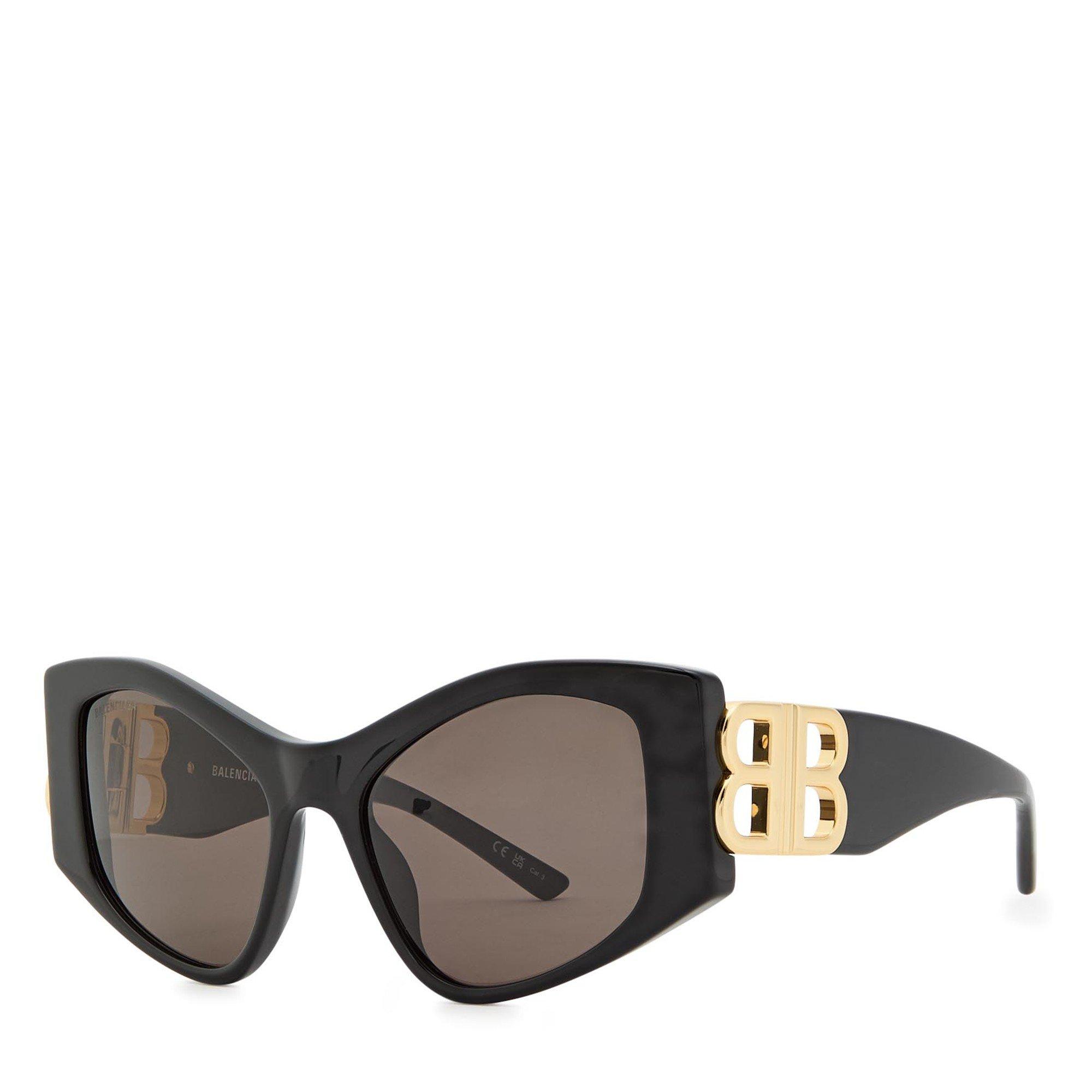 BLACK AND GREY - Balenciaga - BAL W ACETATE SQUARE SG - 1