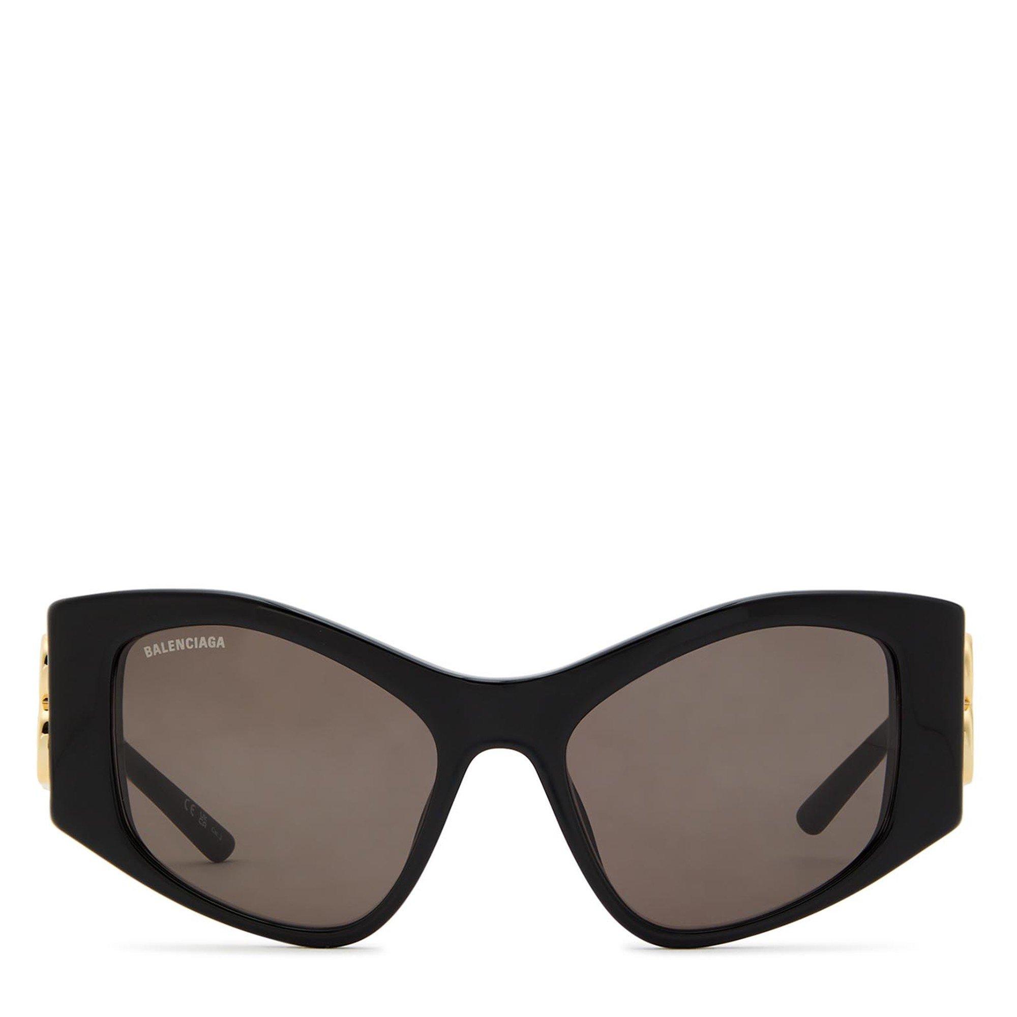BLACK AND GREY - Balenciaga - BAL W ACETATE SQUARE SG - 2