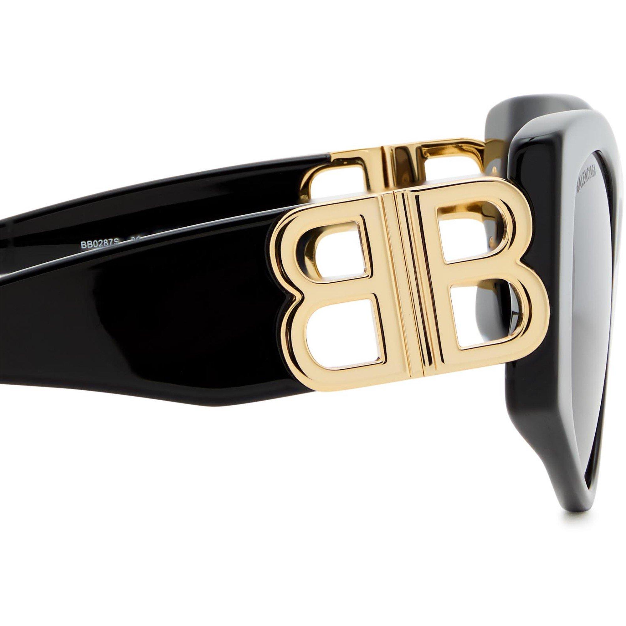 BLACK AND GREY - Balenciaga - BAL W ACETATE SQUARE SG - 3