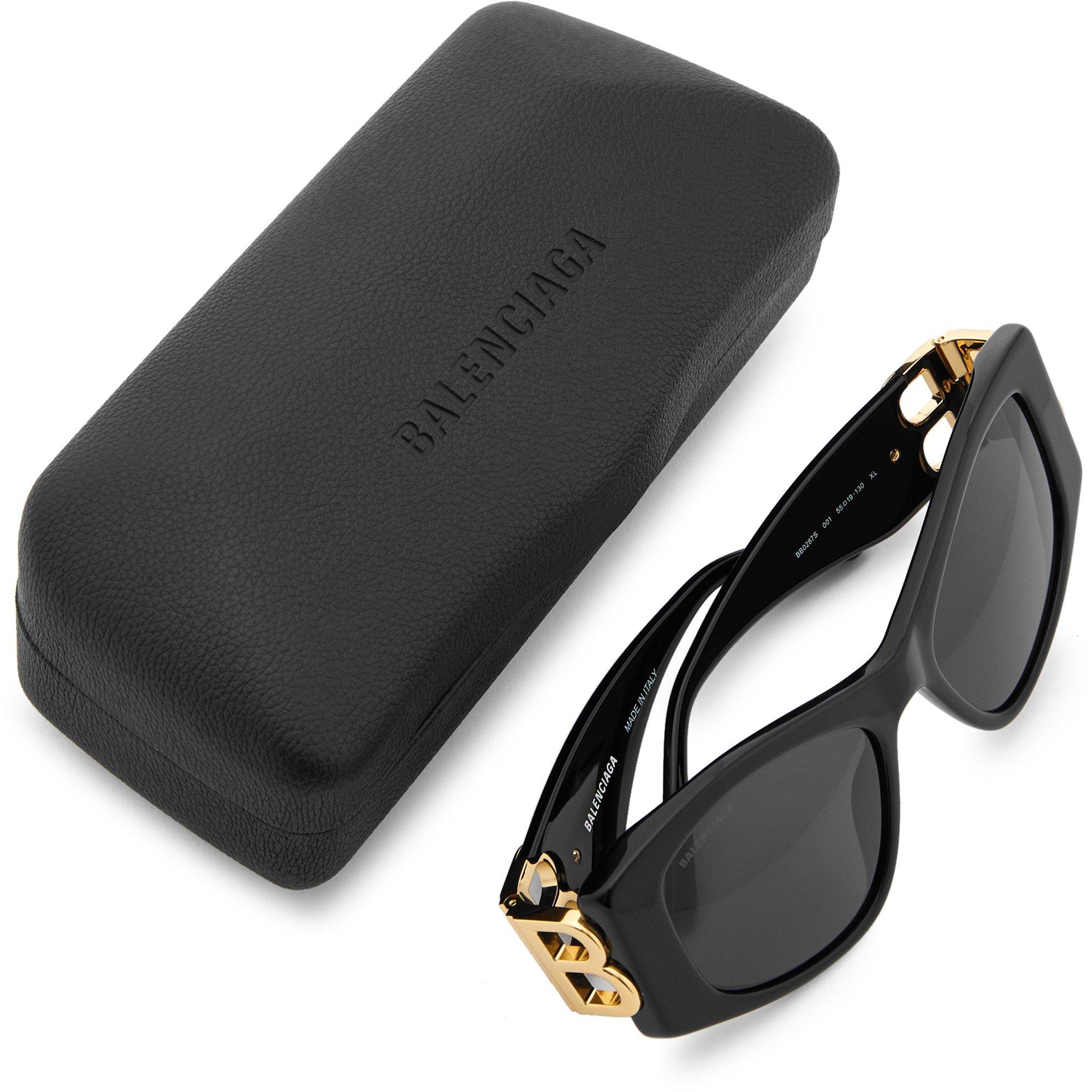 BLACK AND GREY - Balenciaga - BAL W ACETATE SQUARE SG - 4