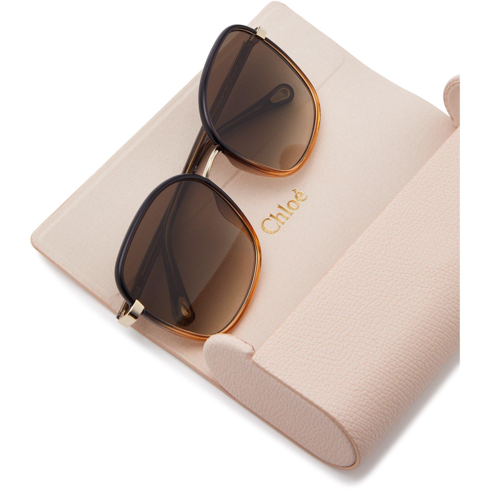 BROWN AND OTHER - Chloe - CHL SQUARE COLOURFUL FRAME SG - 4