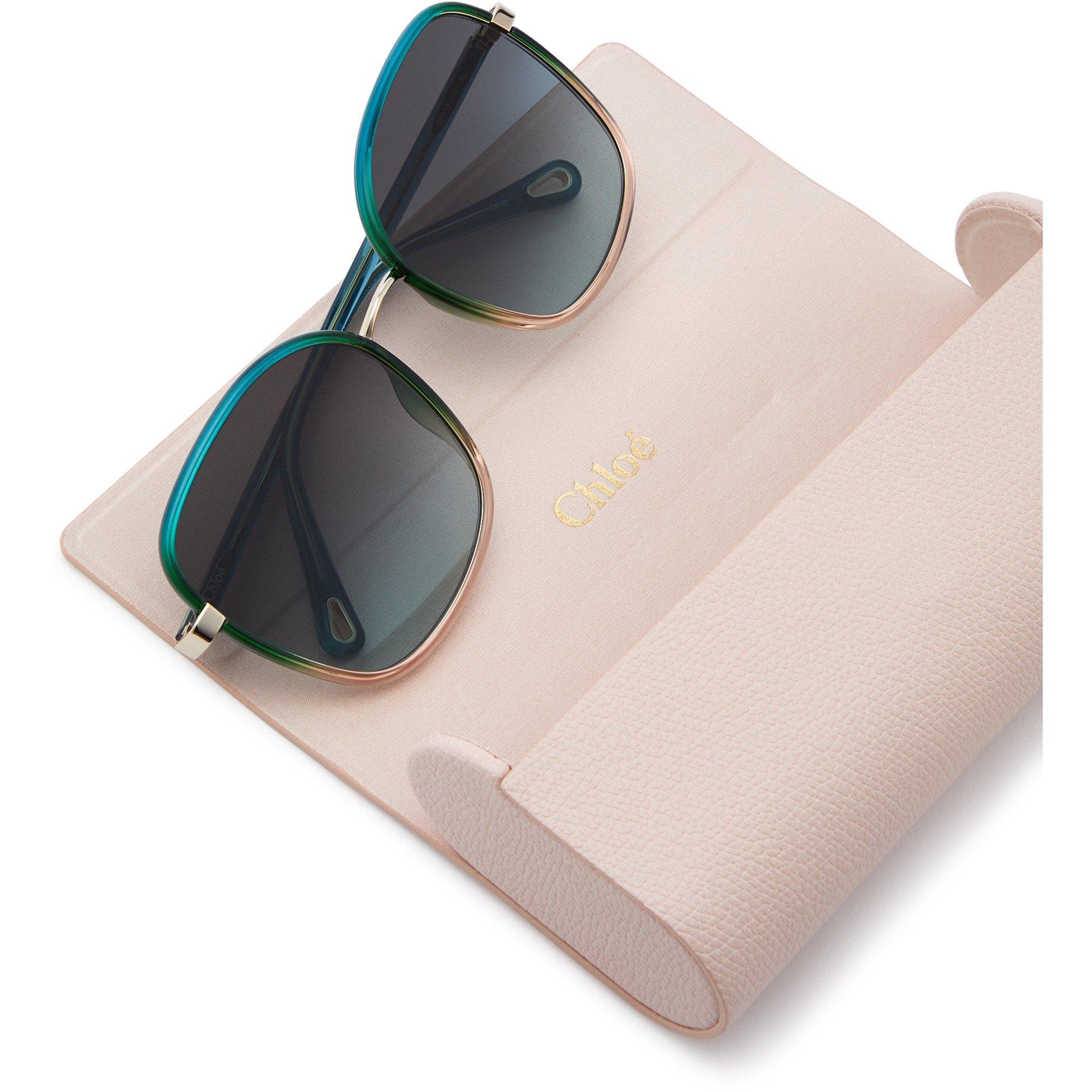 GREEN AND OTHER - Chloe - CHL SQUARE COLOURFUL FRAME SG - 4