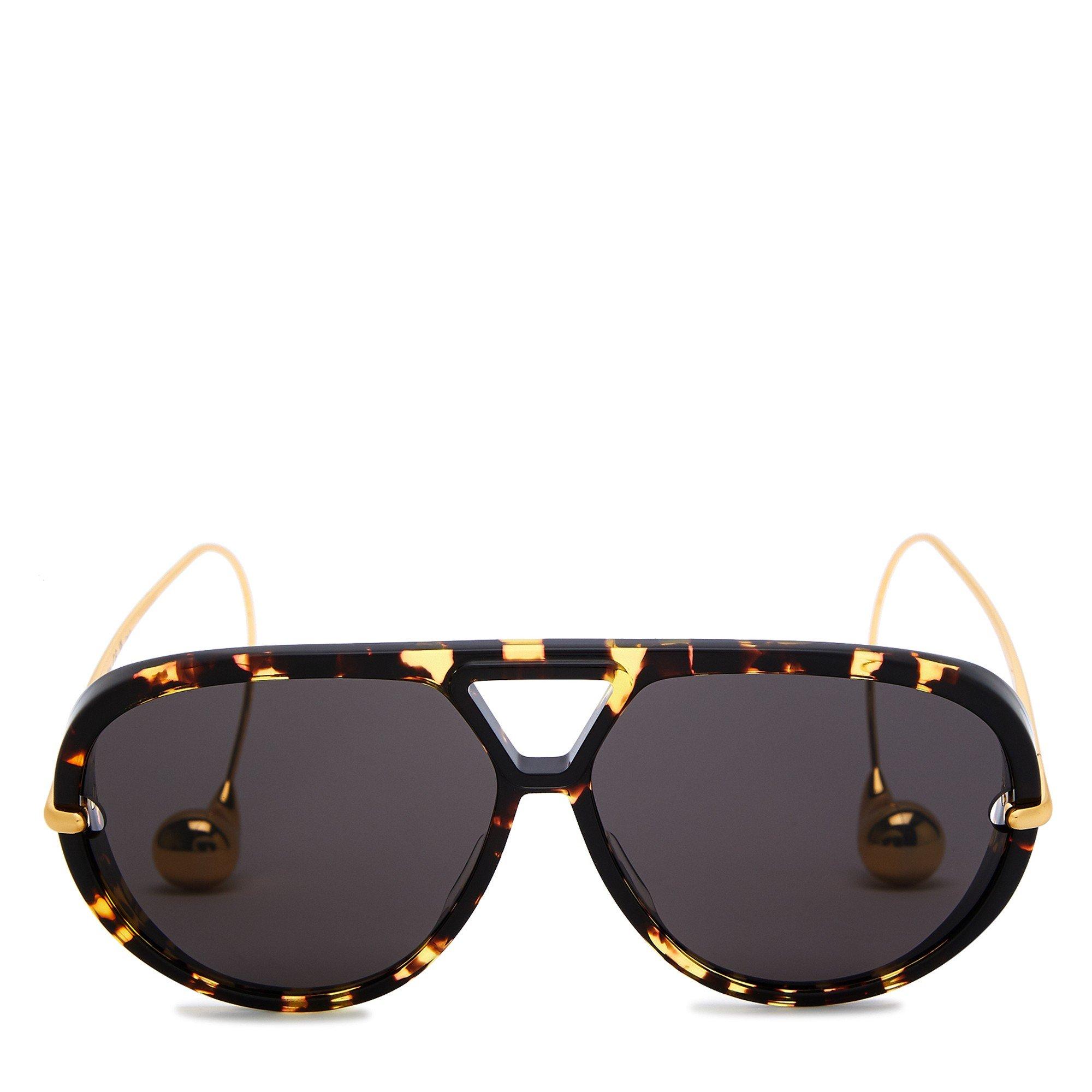 BLACK AND OTHER - Bottega Veneta - BV W ACETATE AVIATOR SG - 2