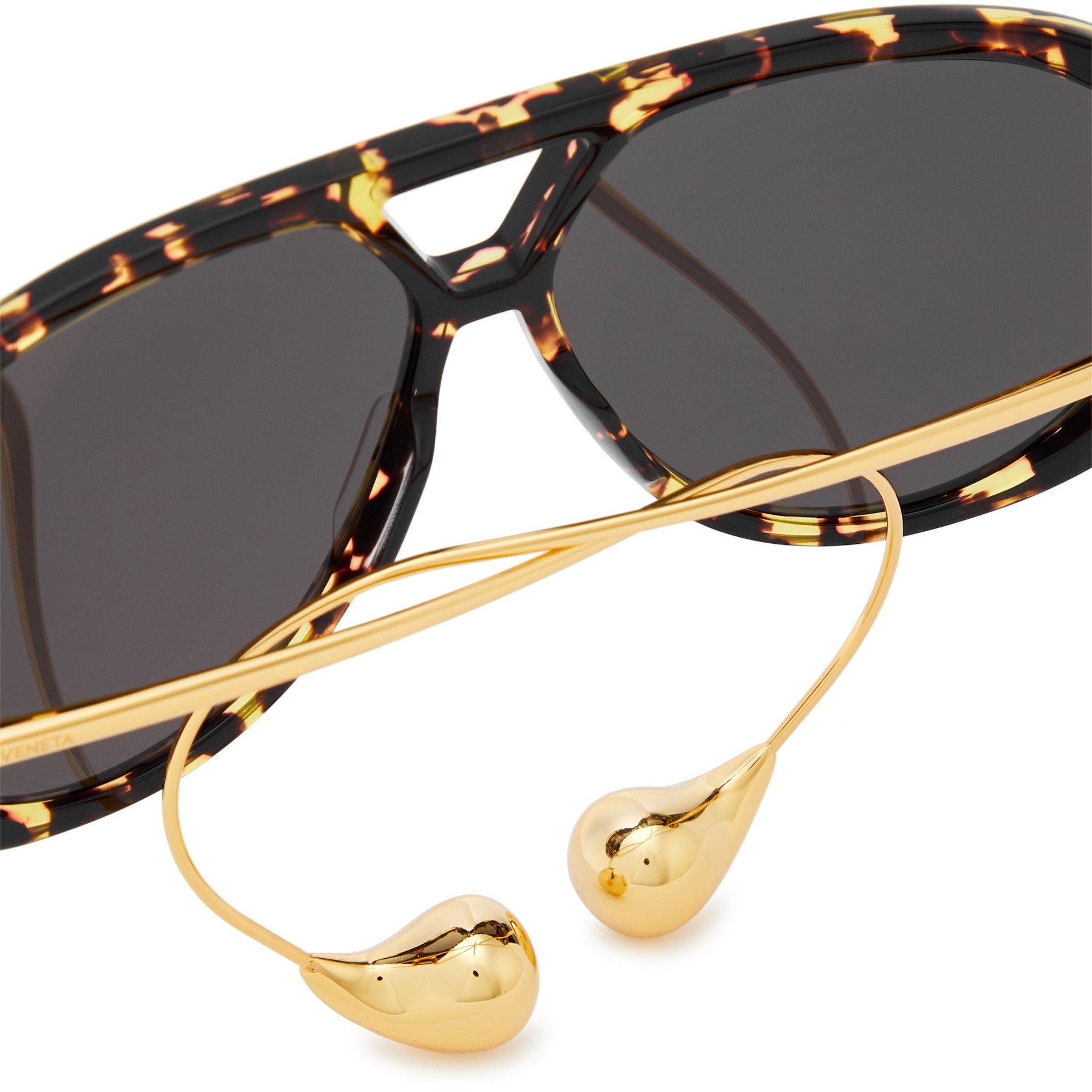 BLACK AND OTHER - Bottega Veneta - BV W ACETATE AVIATOR SG - 3