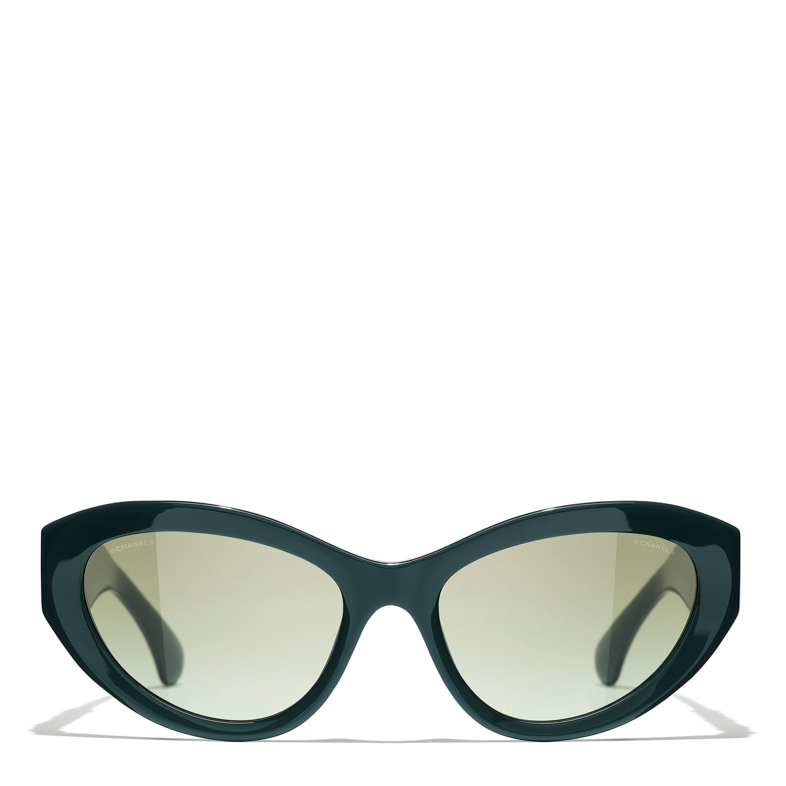 GREEN - CHANEL - CHANEL CAT EYE ACETATE SG - 2