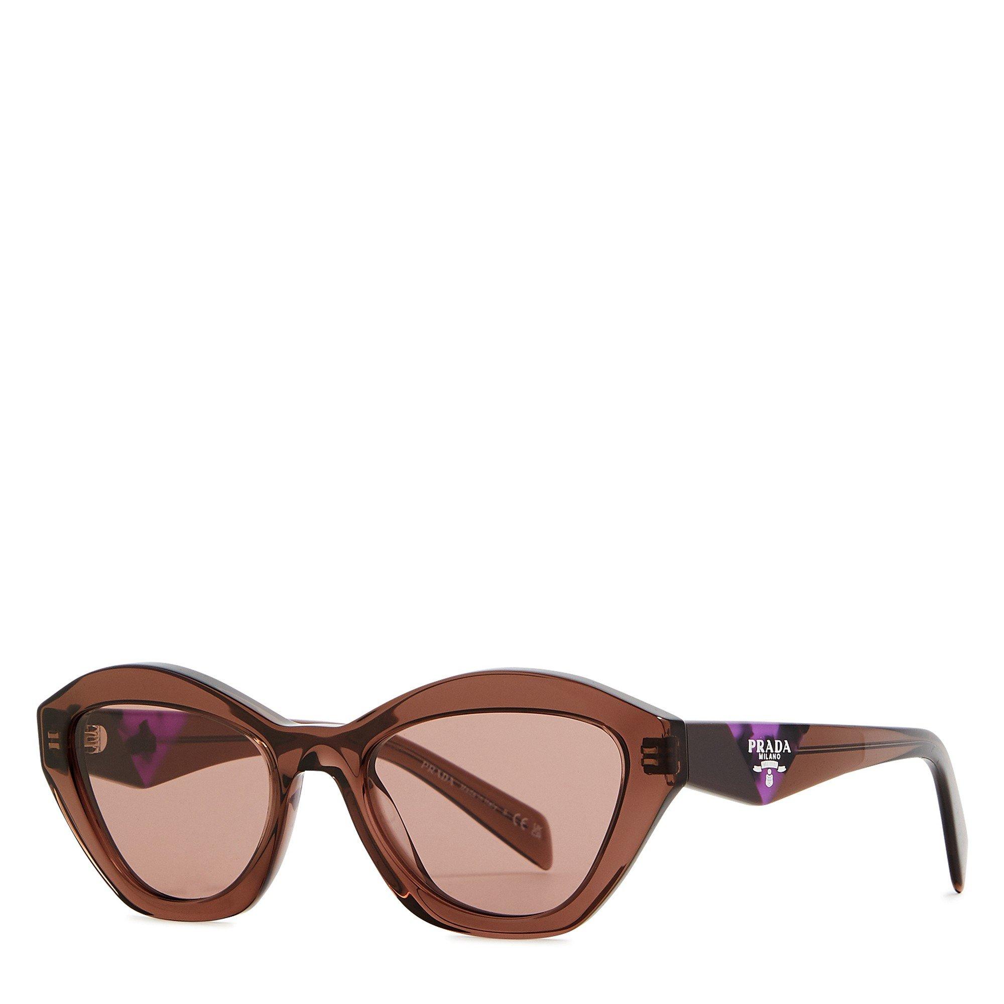 BROWN LIGHT - Prada - PRADA CATE EYE ACETATE SG - 1