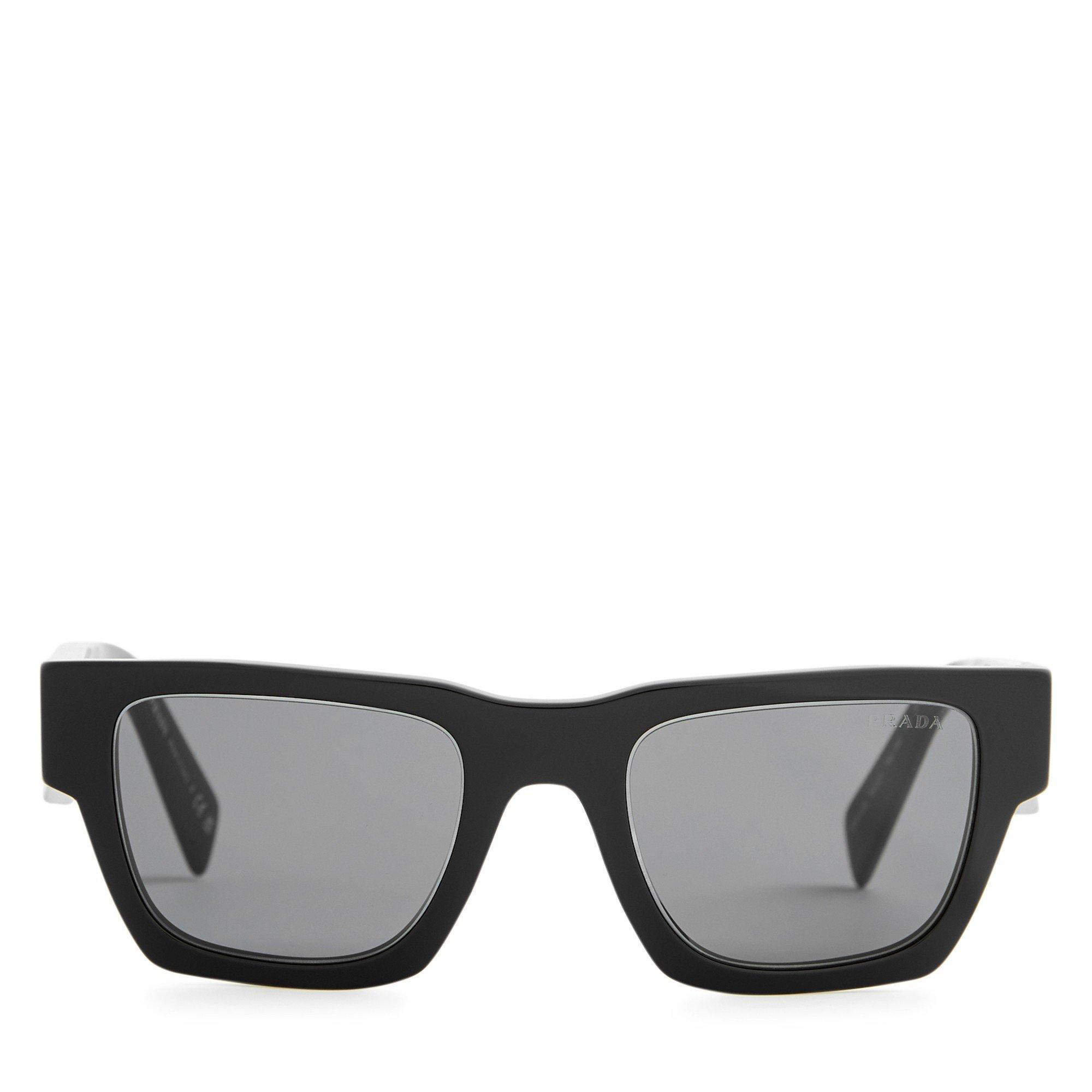 BLACK - Prada - PRADA SQUARE ACETATE SG - 2