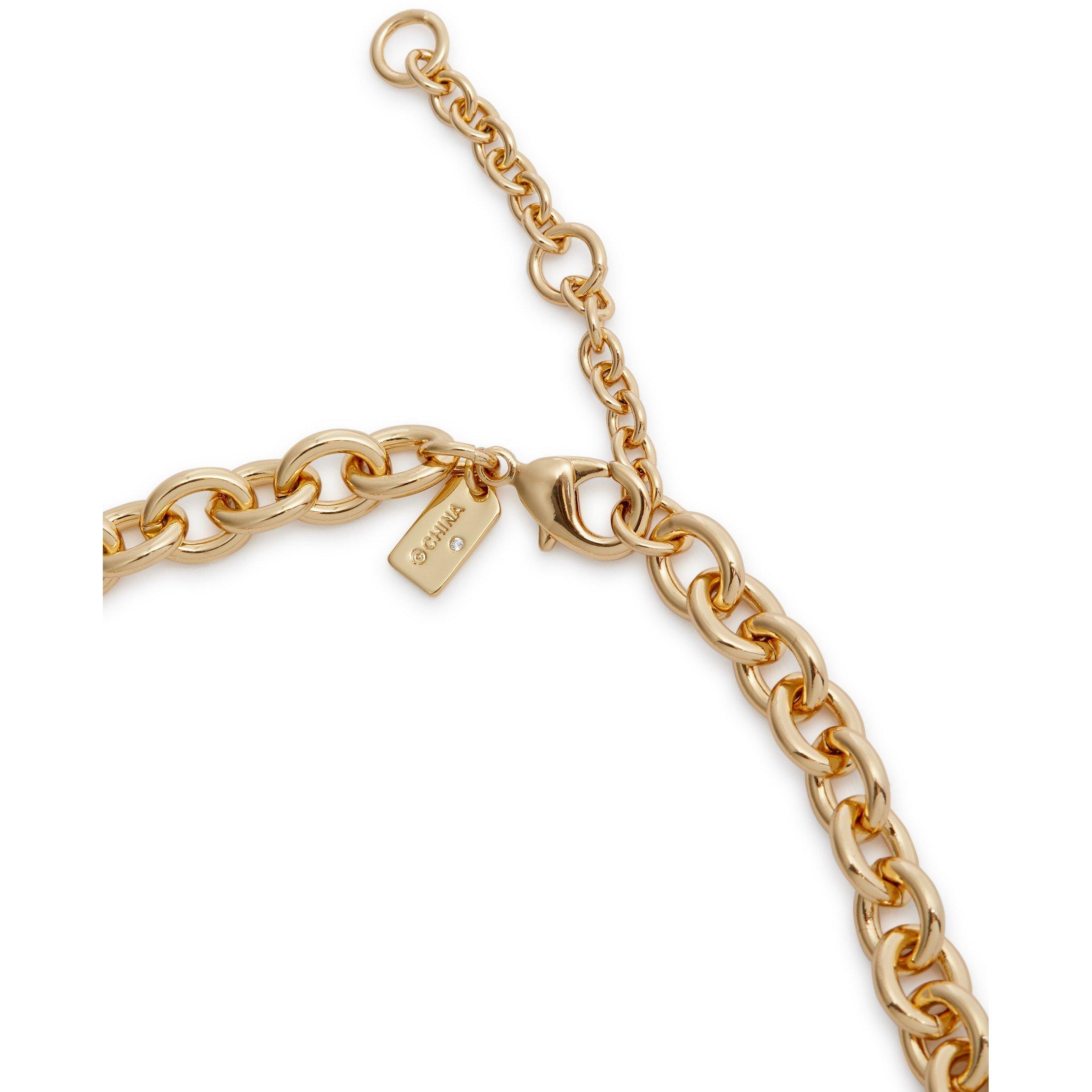 GOLD - Coach - QUILTED LOGO HEART LOCKET - 4