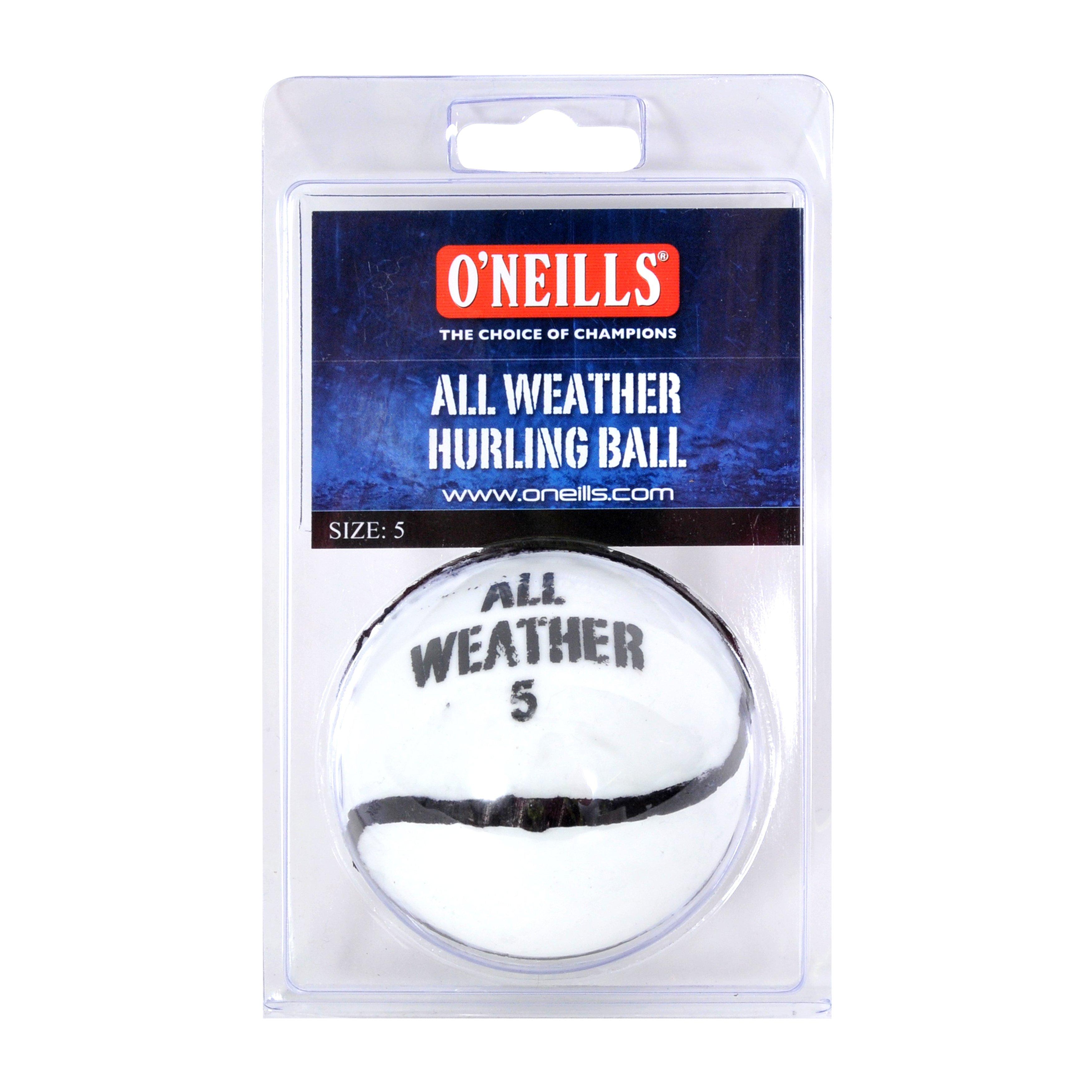 White - ONeills - All Weather Sliotar