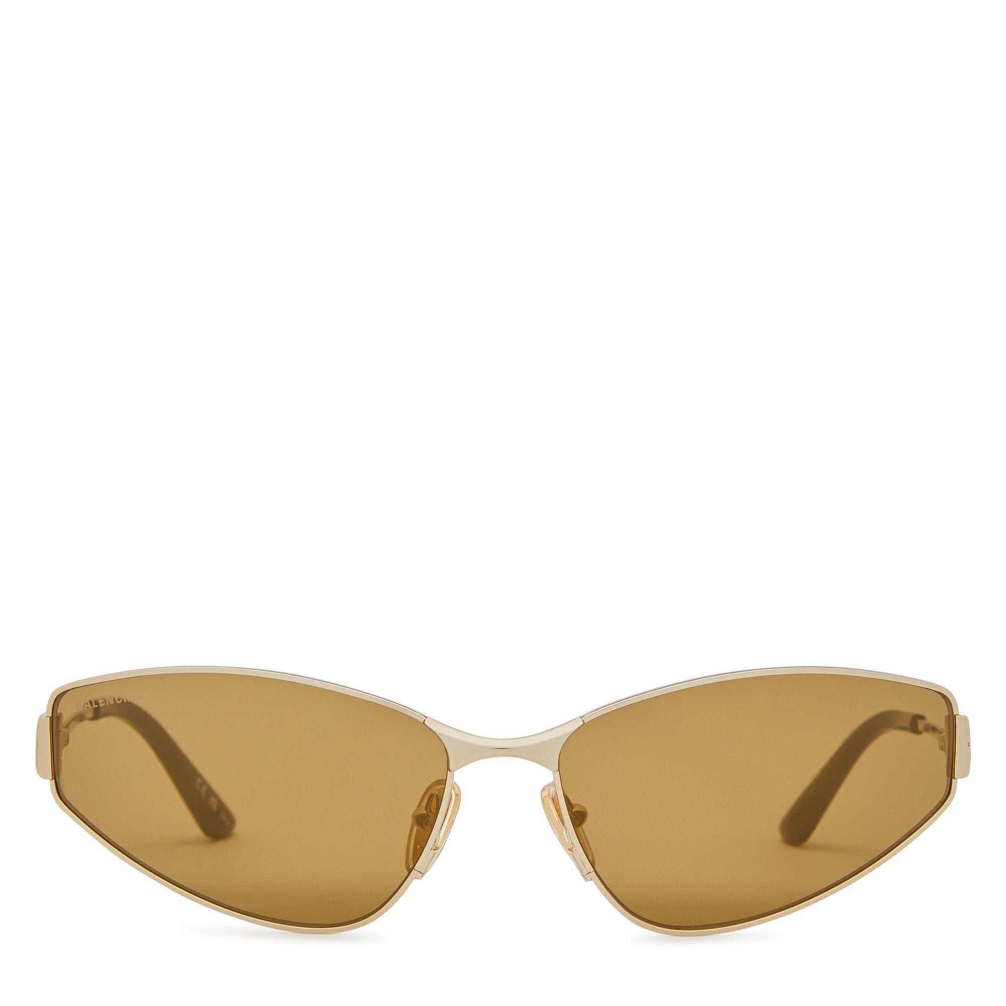 GOLD - Balenciaga - BAL W NARROW METAL MASK SG - 2
