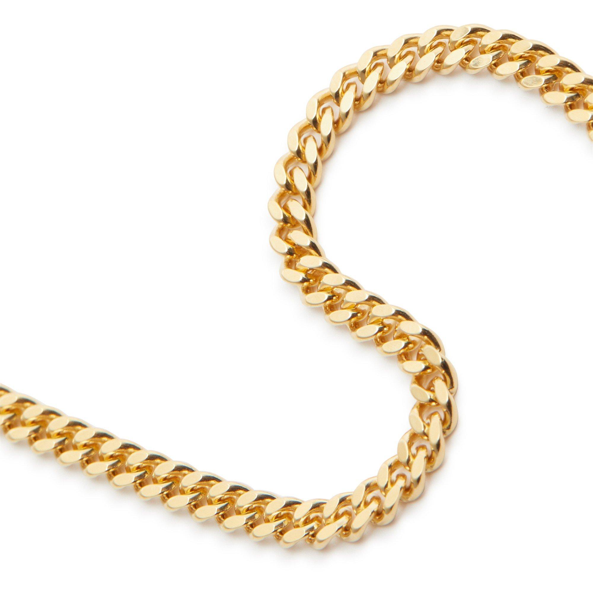 GOLD - Tom Wood - TW CURB M GOLD BRACELET - 4