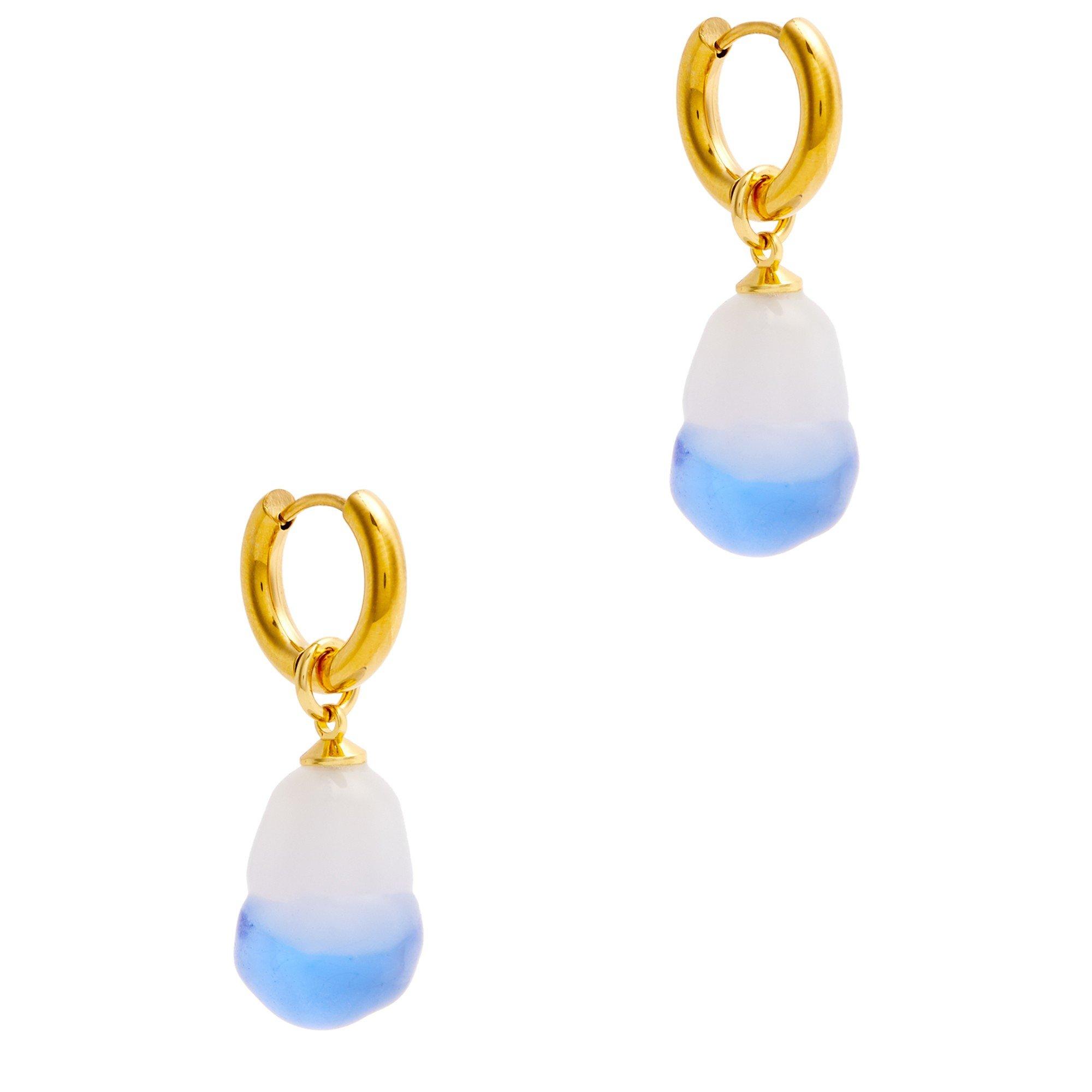 BLUE - Unknown - XS BAROQUE EARRINGS - 1