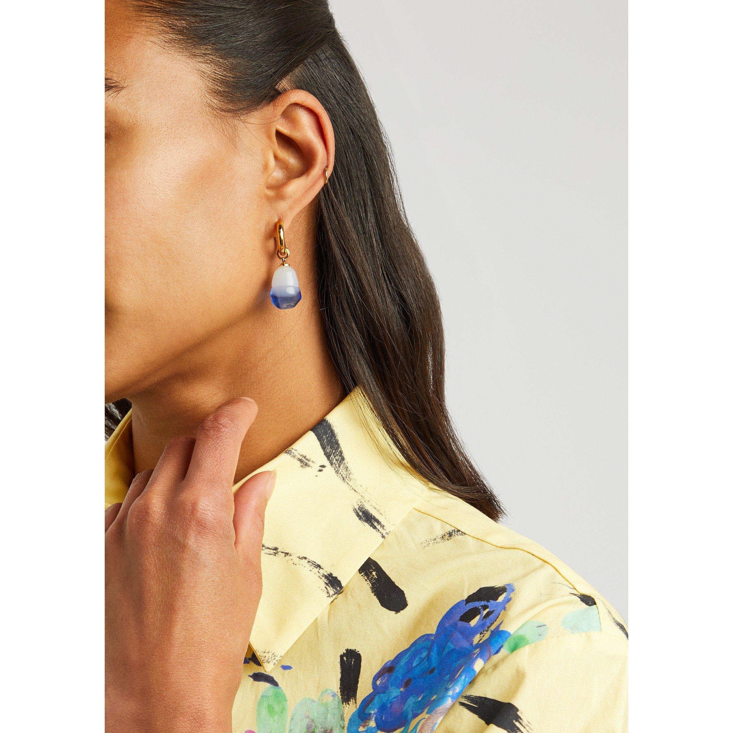BLUE - Unknown - XS BAROQUE EARRINGS - 3