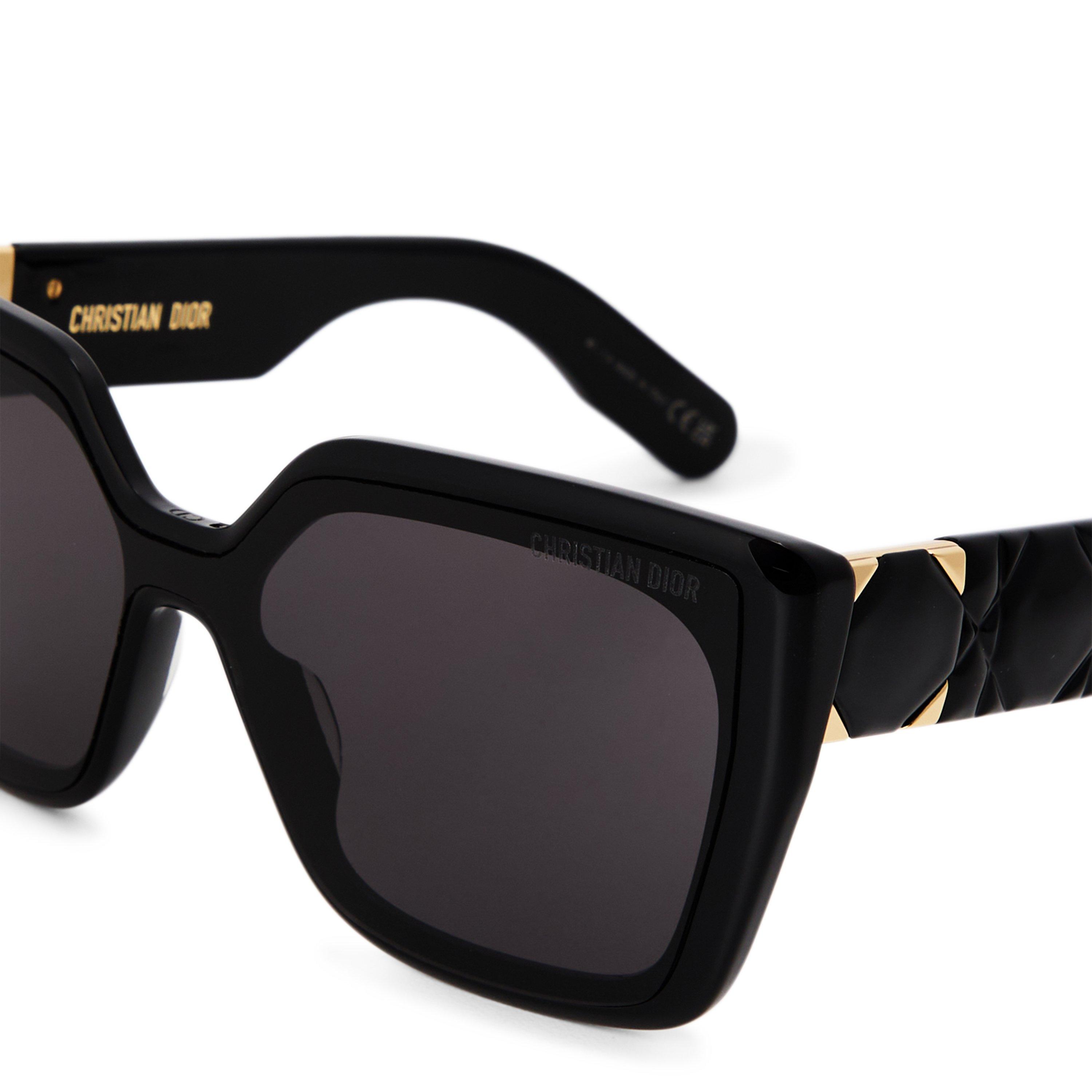 BLACK - DIOR - DIOR SQUARE ACETATE SG - 3