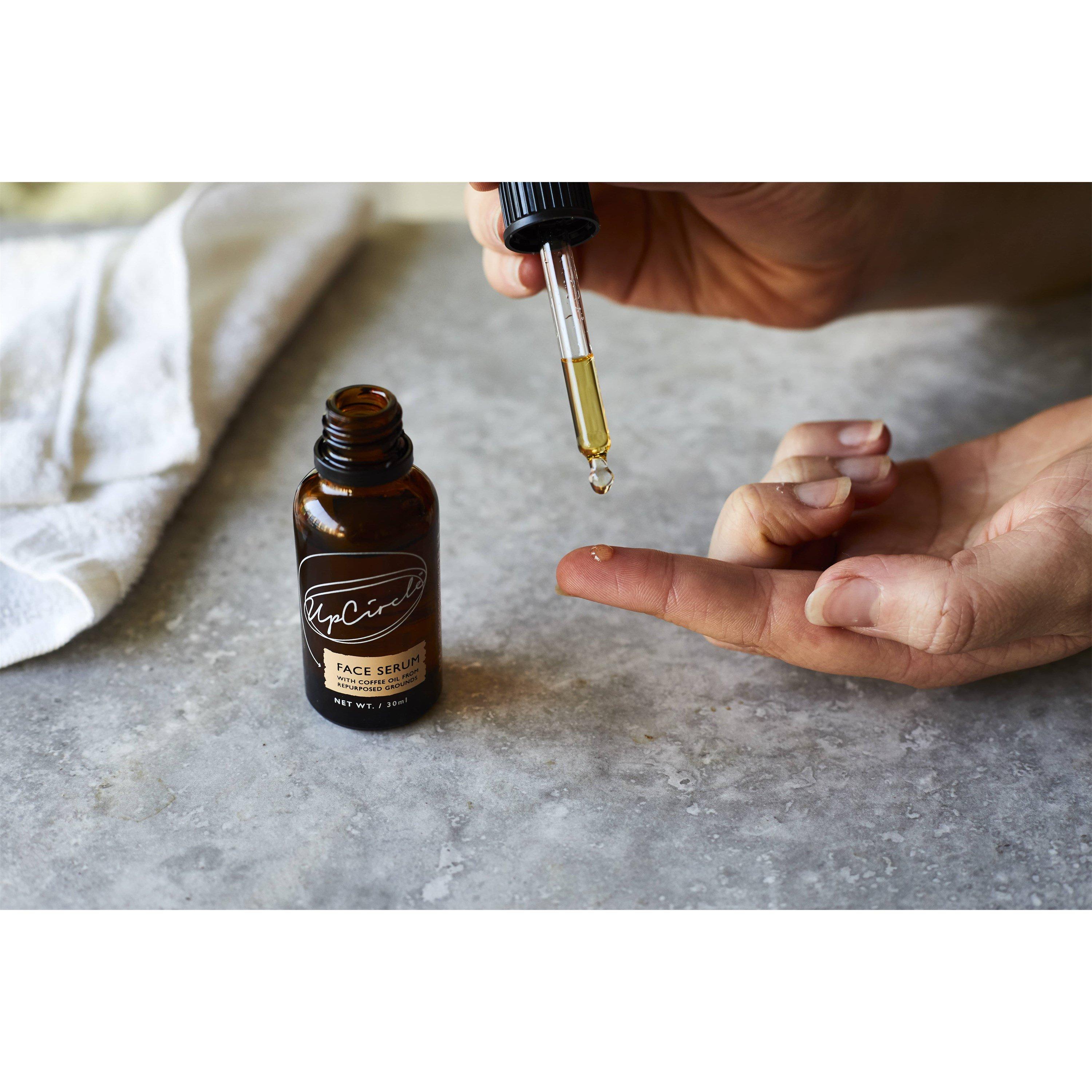 Serum - Upcircle Beauty - Organic Facial Serum with Coffee Oil 30ml - 4