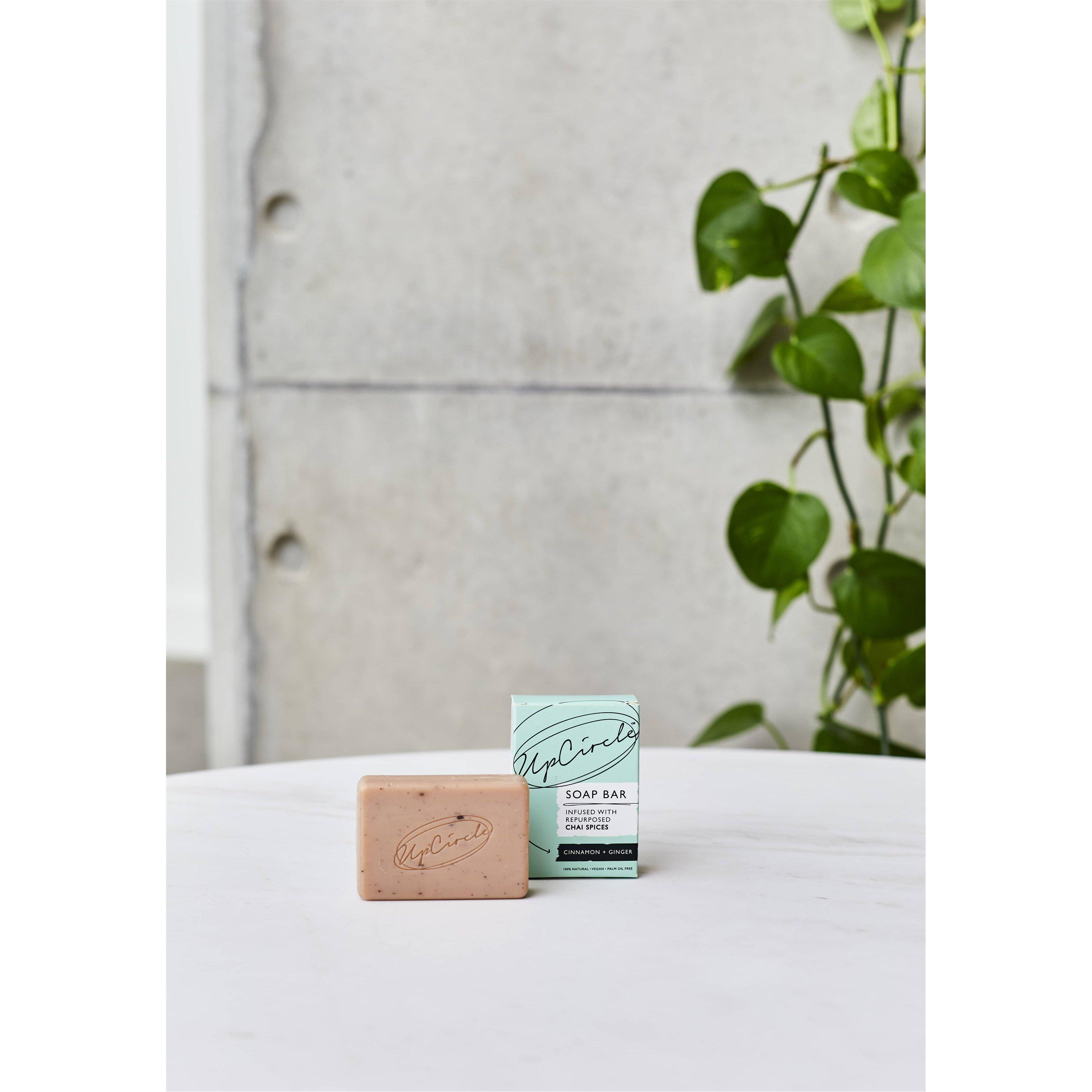 Cinnamon/Ginger - Upcircle Beauty - Fennel & Cardamom Chai Soap Bar 100g - 5
