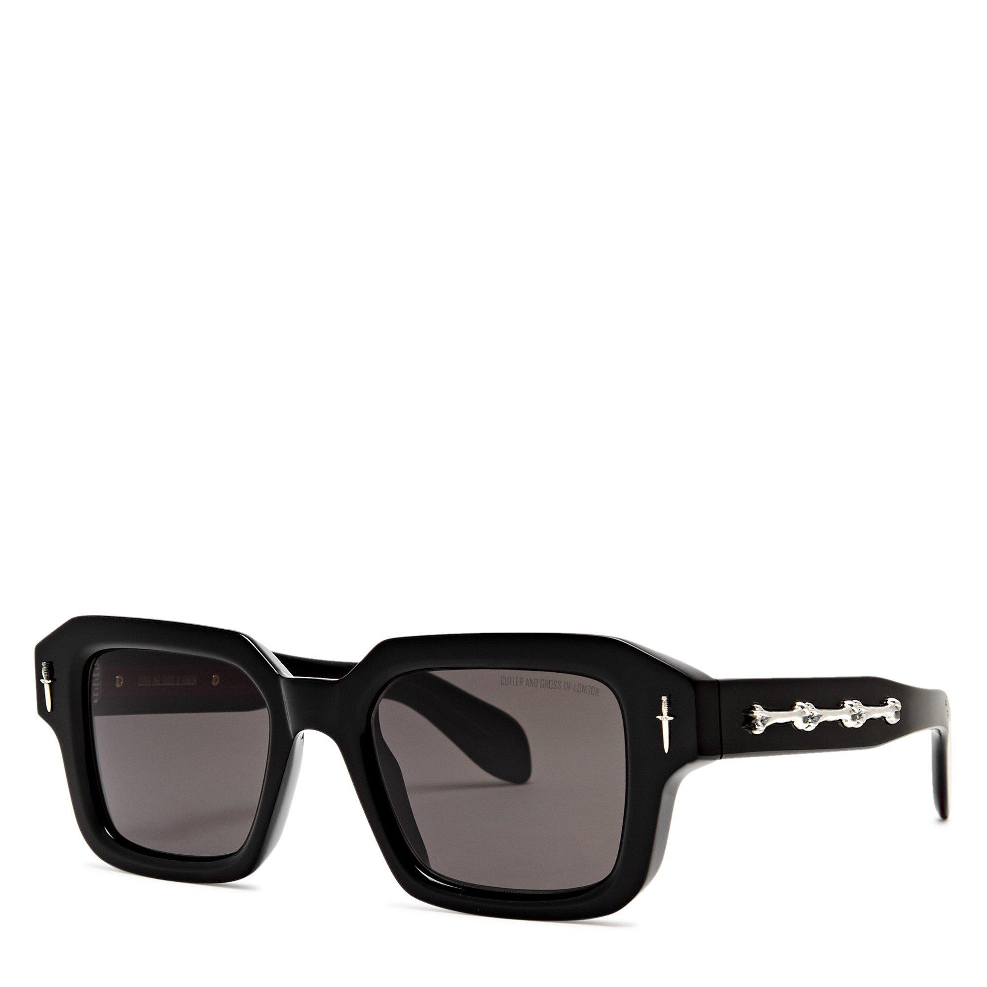 BLACK - Cutler and Gross - CAGXTGF SQUARE SUNGLASSES - 1