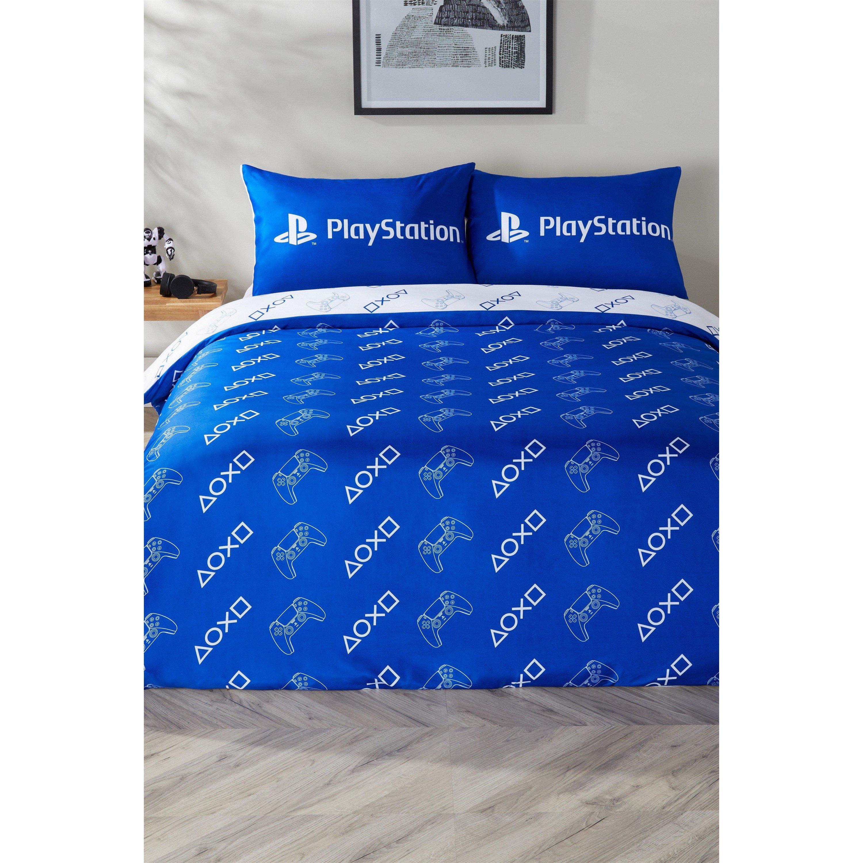 Grey - PlayStation - Playstation Rotary Duvet Cover - 1