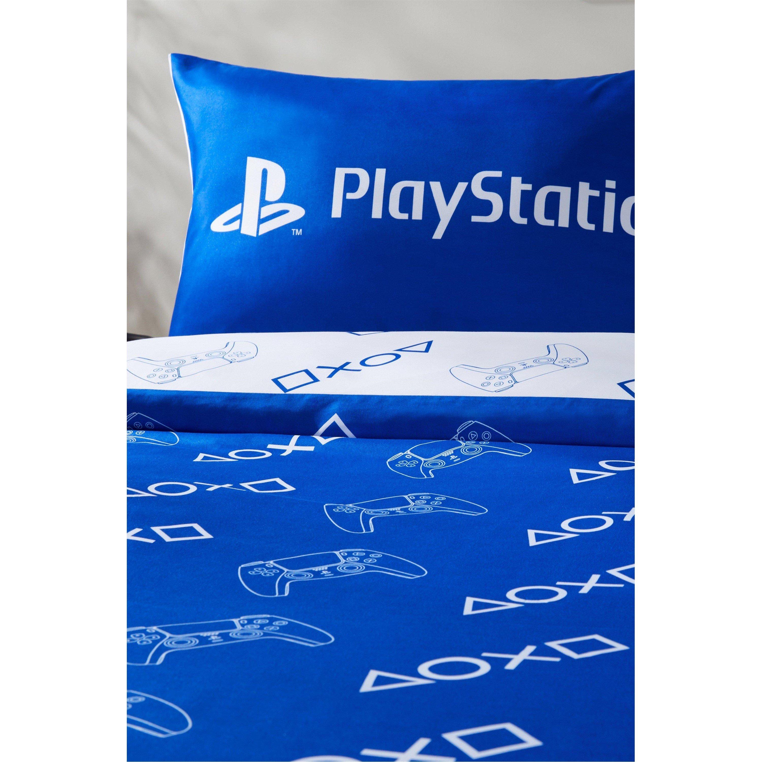 Grey - PlayStation - Playstation Rotary Duvet Cover - 3