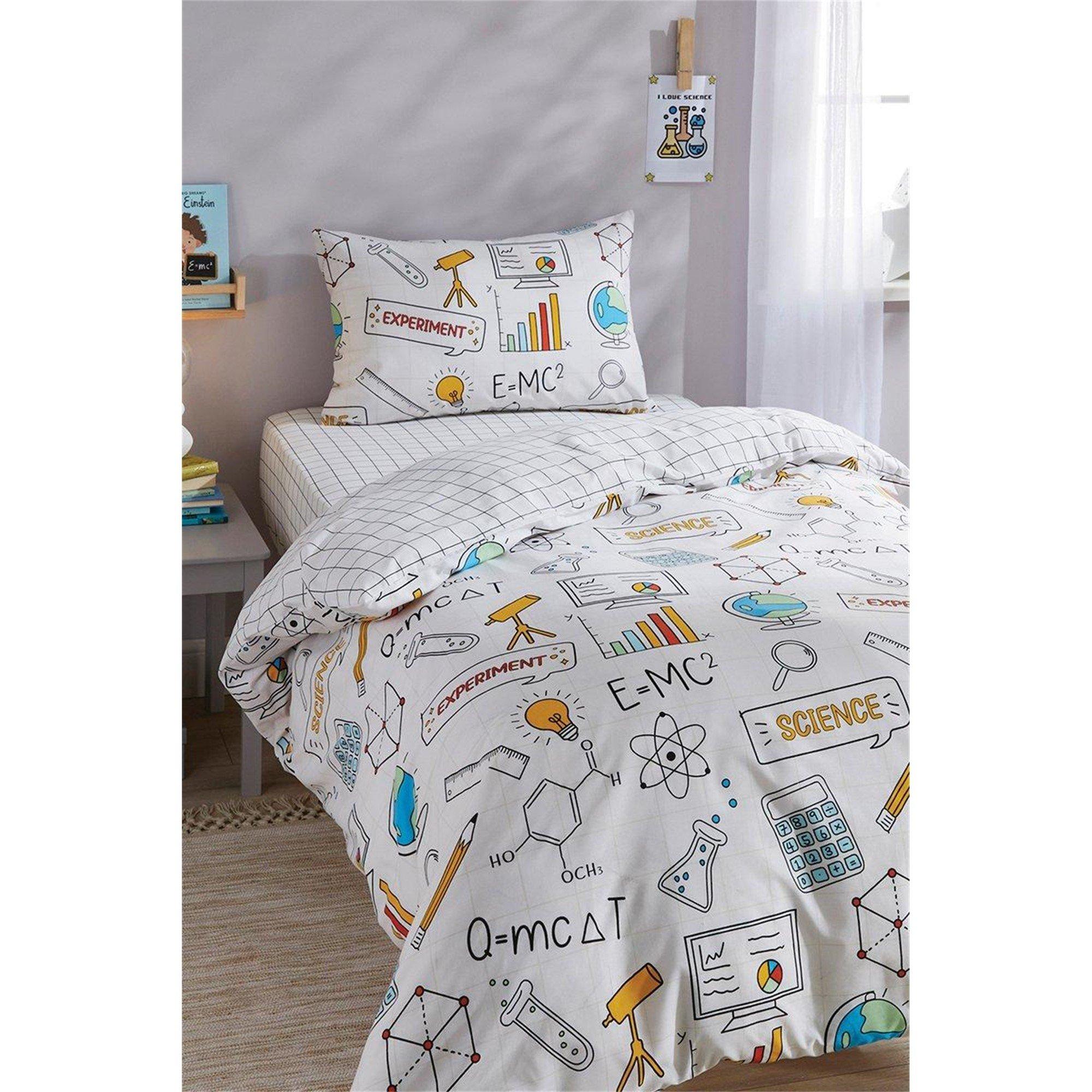Multi - Homelife - Science Kids Duvet Set
