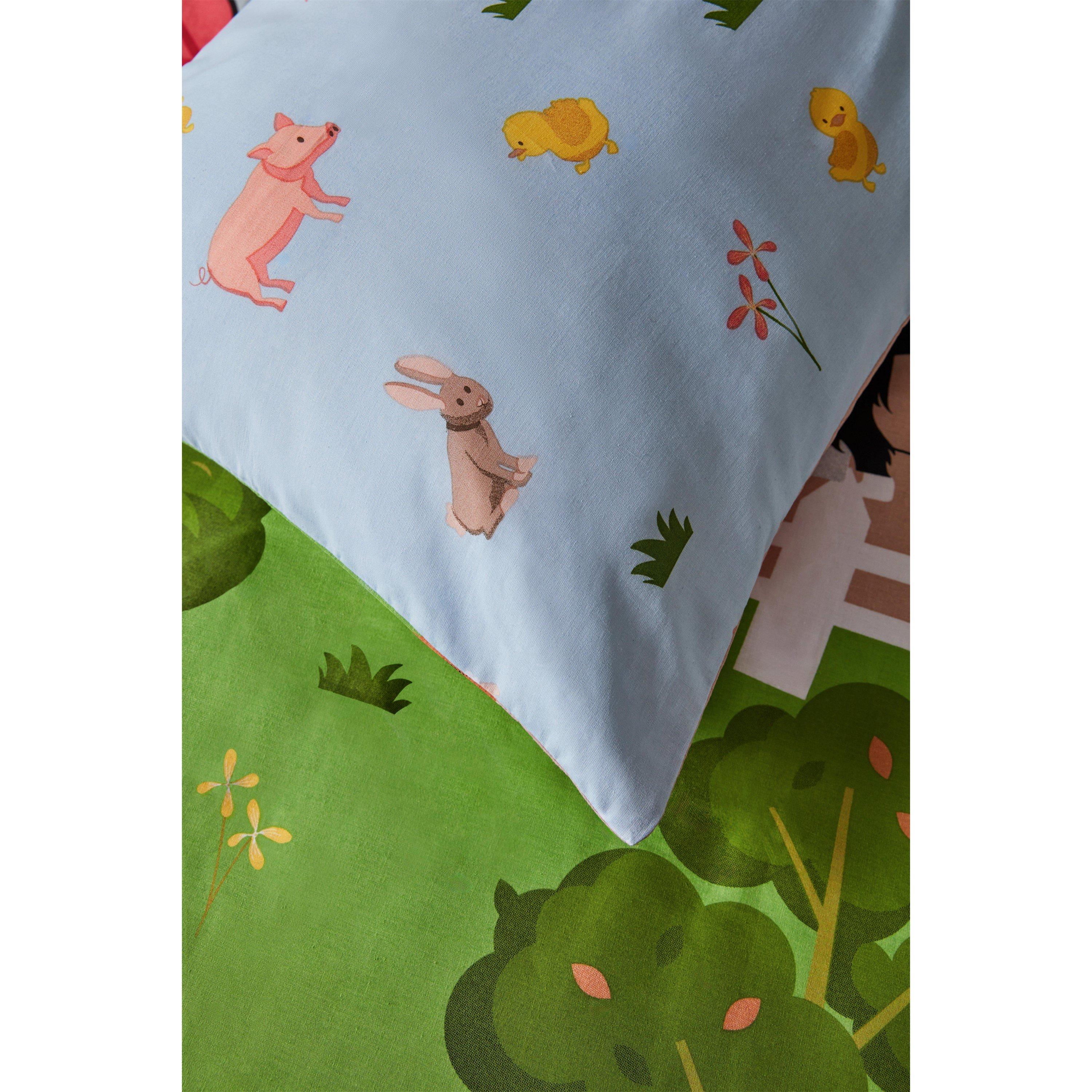 Multi - Homelife - Farmyard Kids Duvet Set - 3