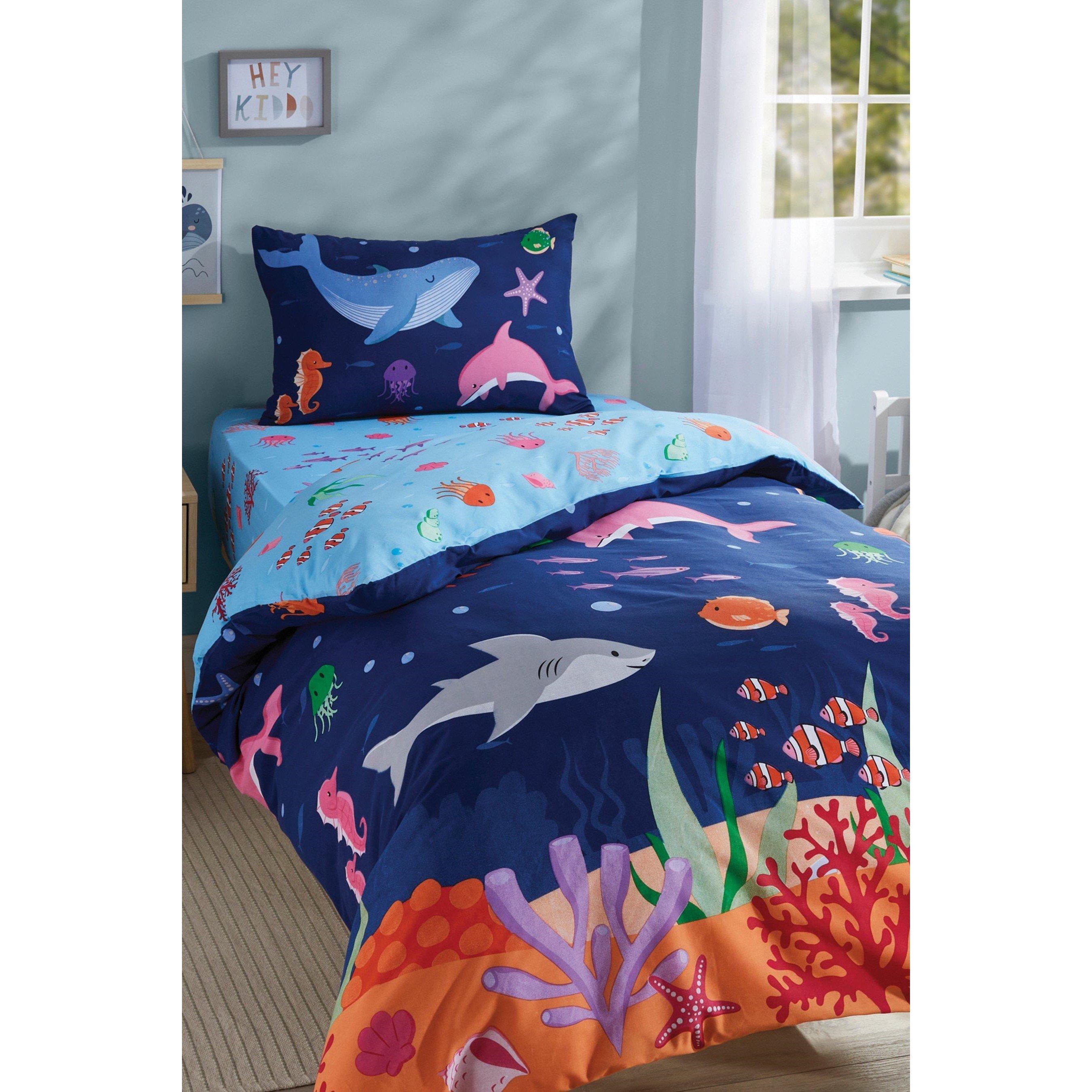 Multi - Homelife - Under The Sea Kids Duvet Set