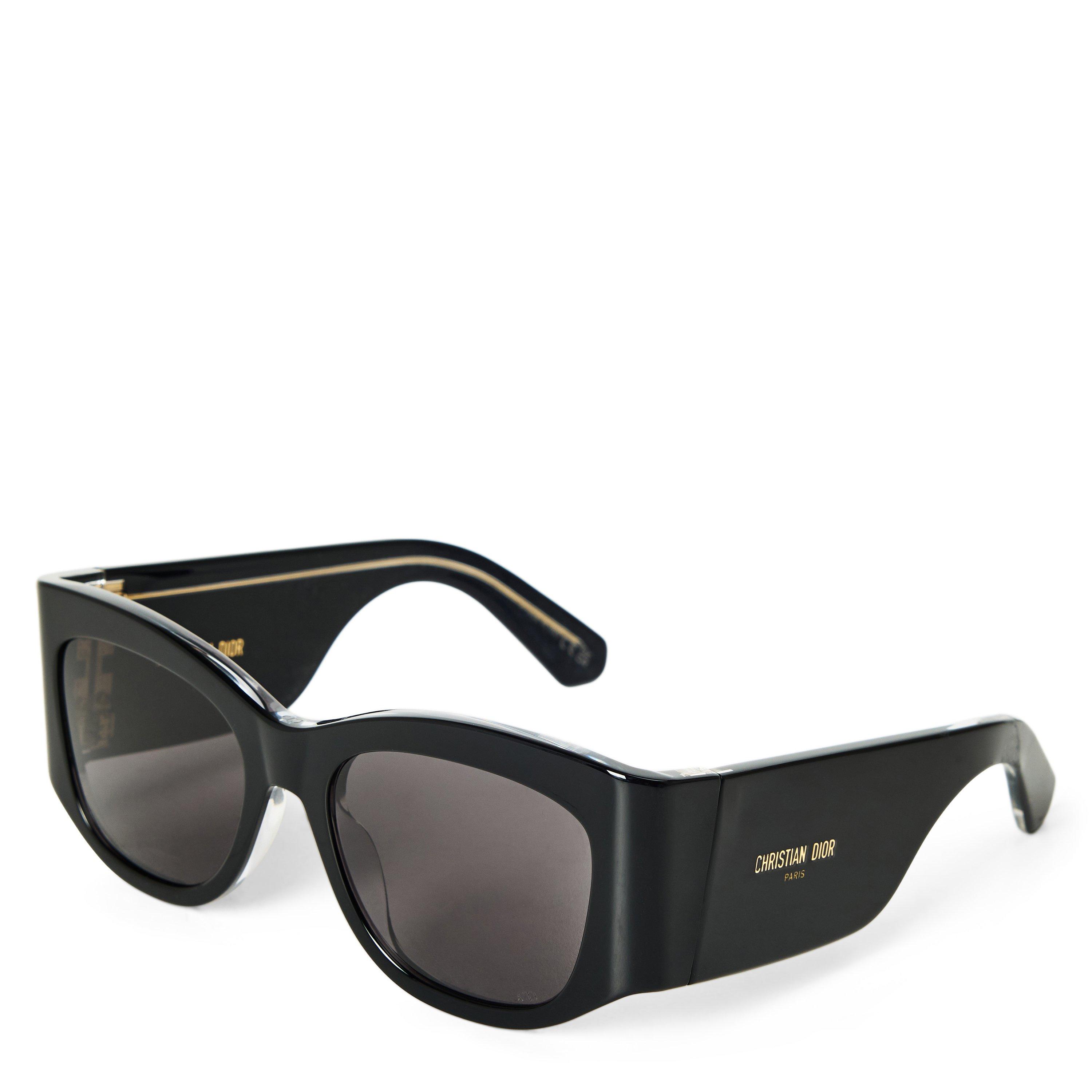 BLACK - DIOR - DIOR OVERSIZED ACETATE SG - 1