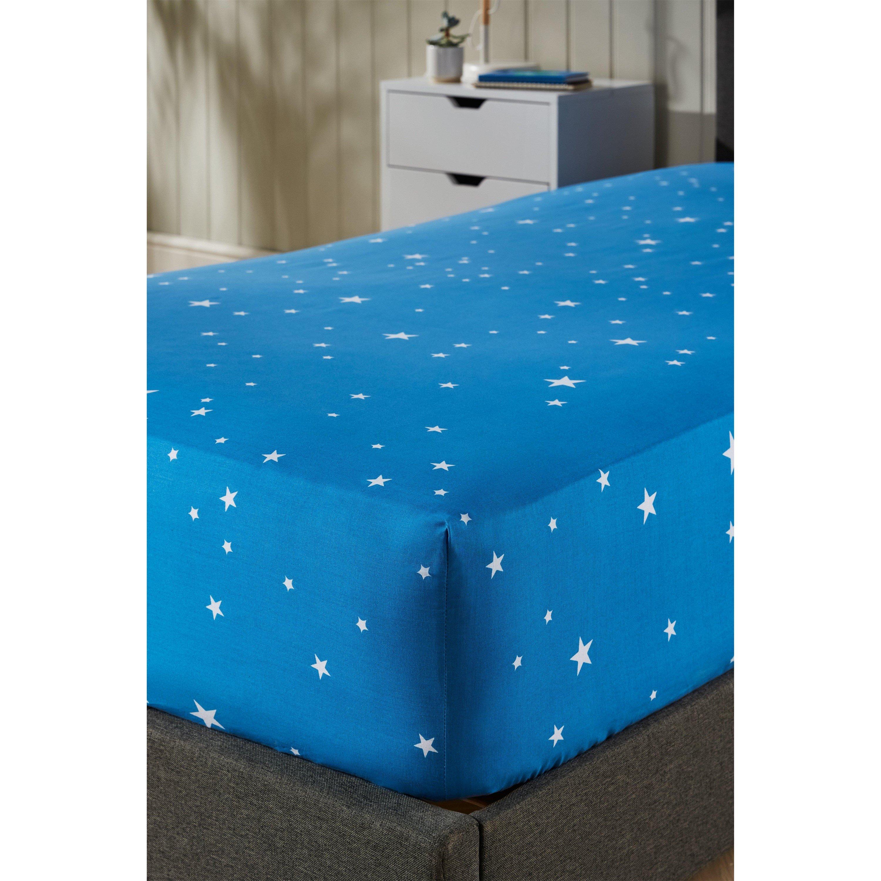 None - Homelife - Planets Kids Fitted Sheet - 1