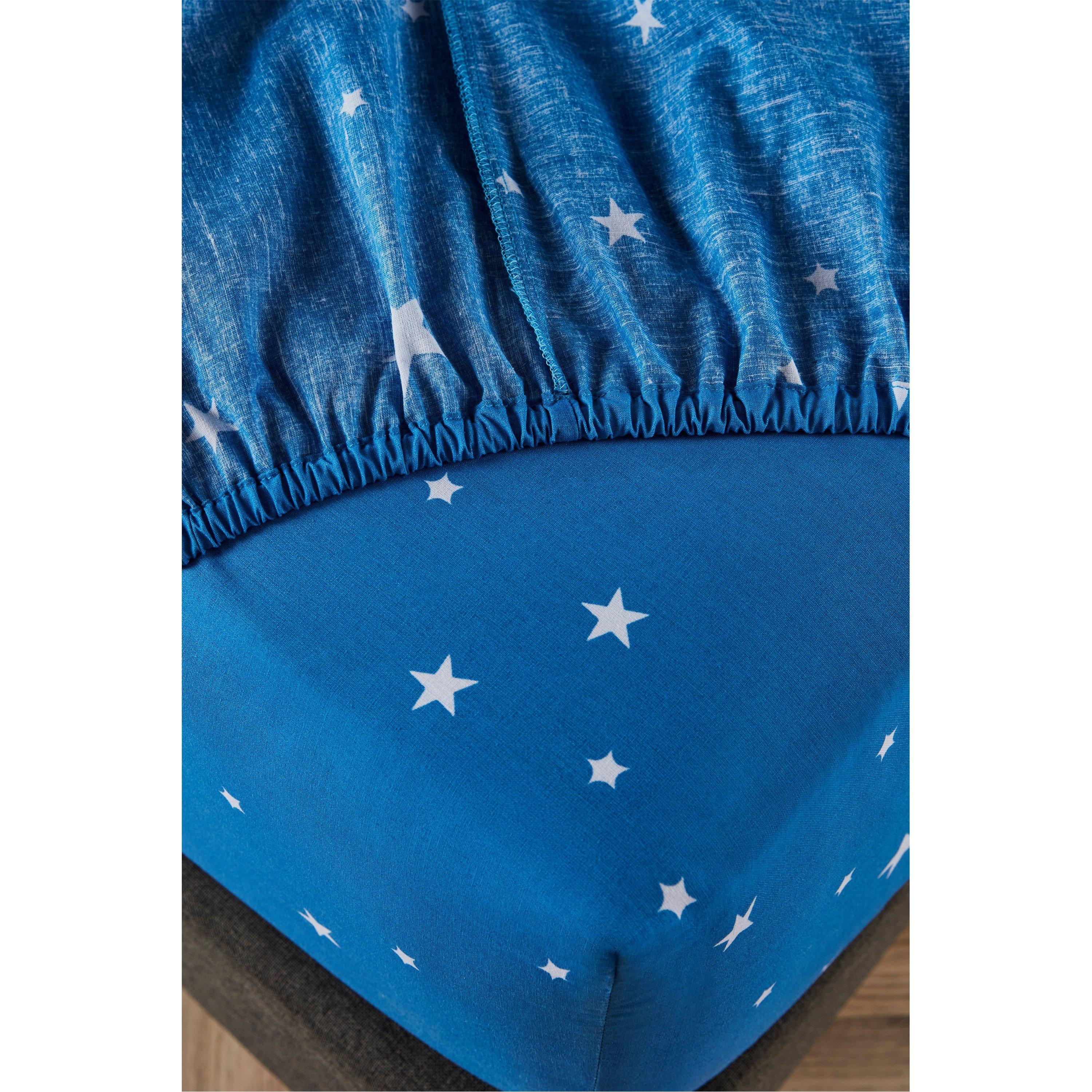 None - Homelife - Planets Kids Fitted Sheet - 2