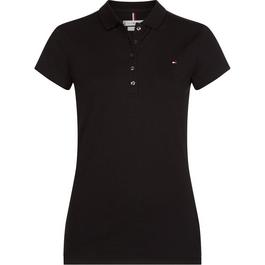 Tommy Hilfiger Heritage Short Sleeve Slim Fit Polo Shirt Ladies