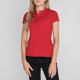 Tommy Hilfiger Heritage Short Sleeve Slim Fit Polo Shirt Ladies