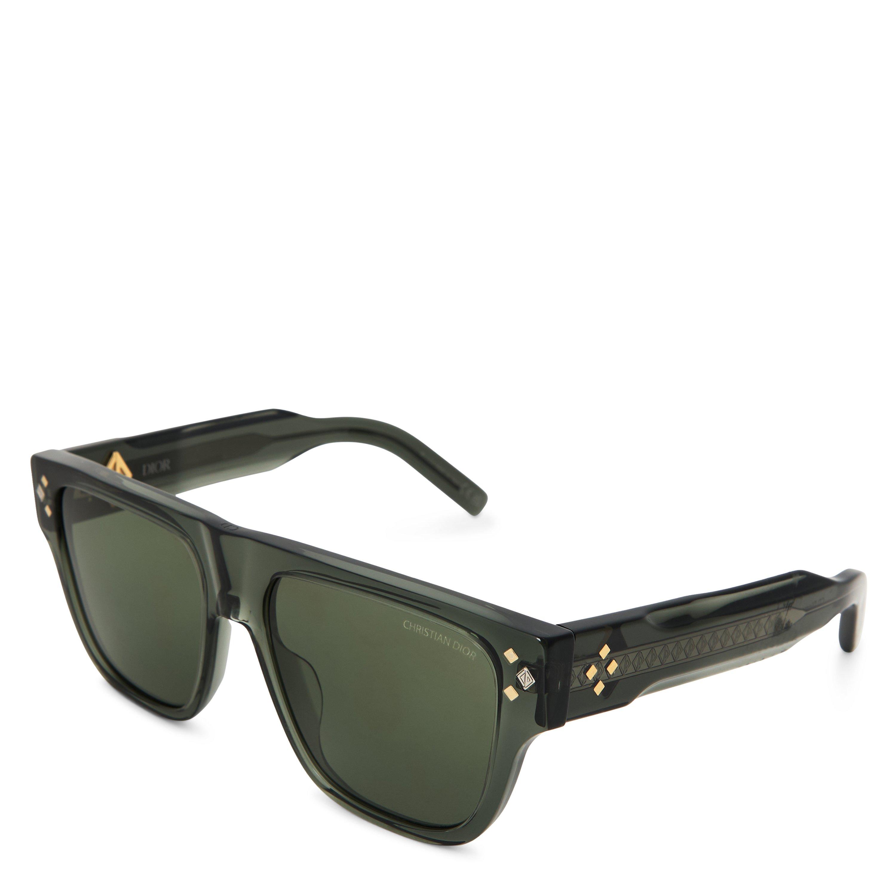 GREEN - DIOR - DIOR ACETATE RECTANGLE SG - 1