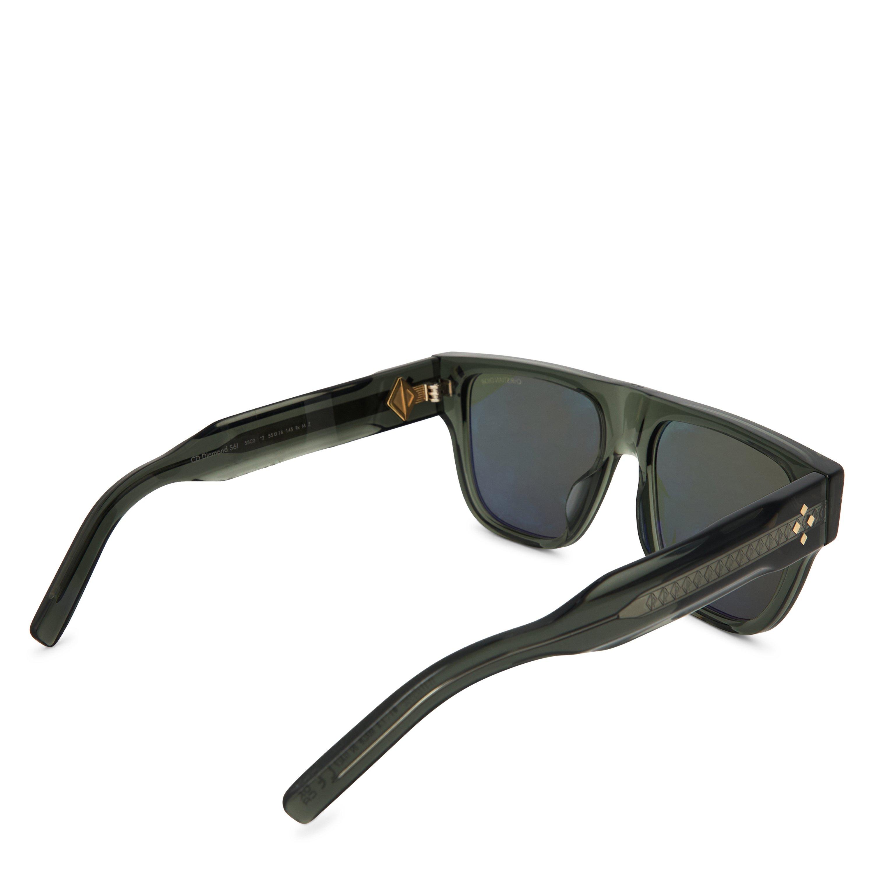 GREEN - DIOR - DIOR ACETATE RECTANGLE SG - 2