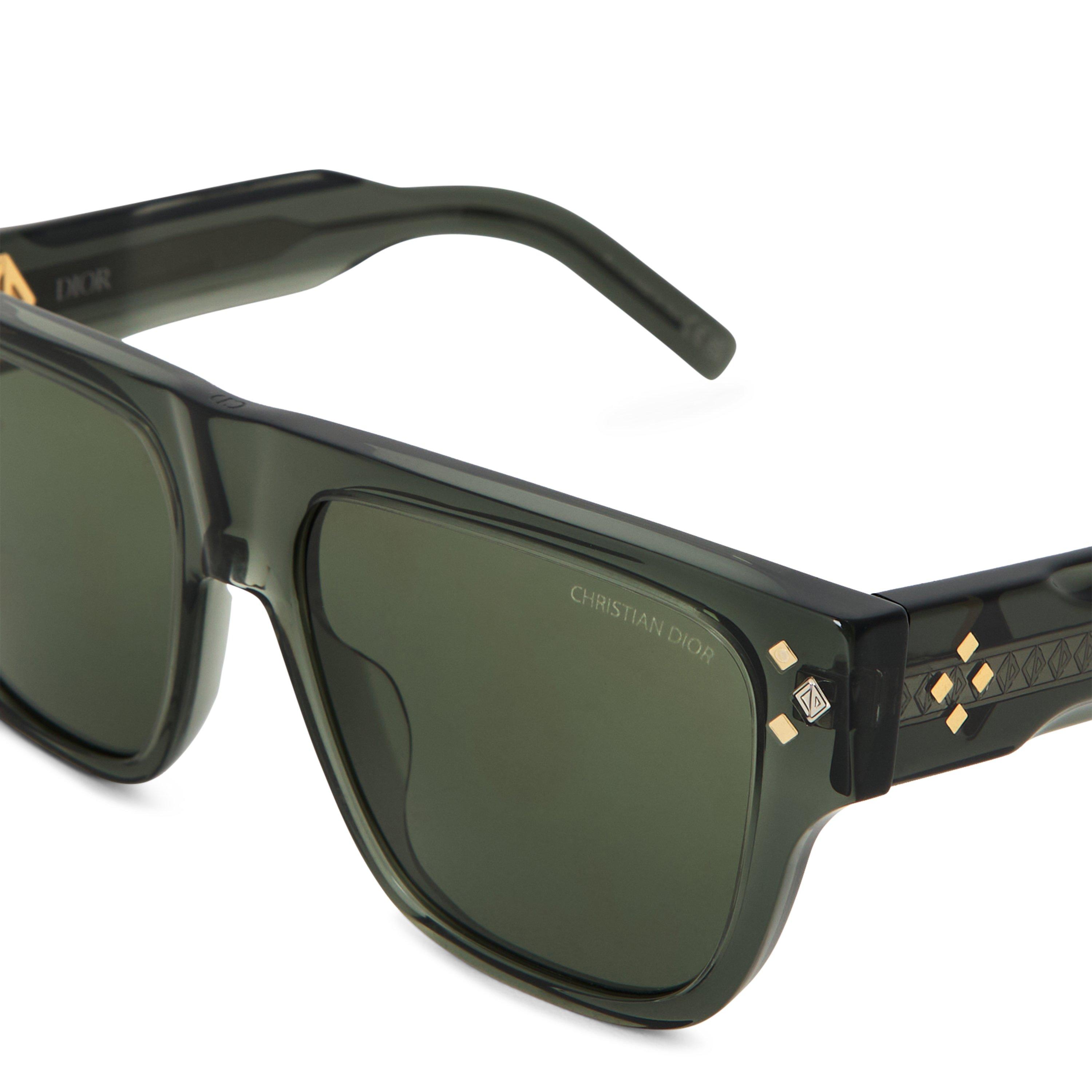 GREEN - DIOR - DIOR ACETATE RECTANGLE SG - 3