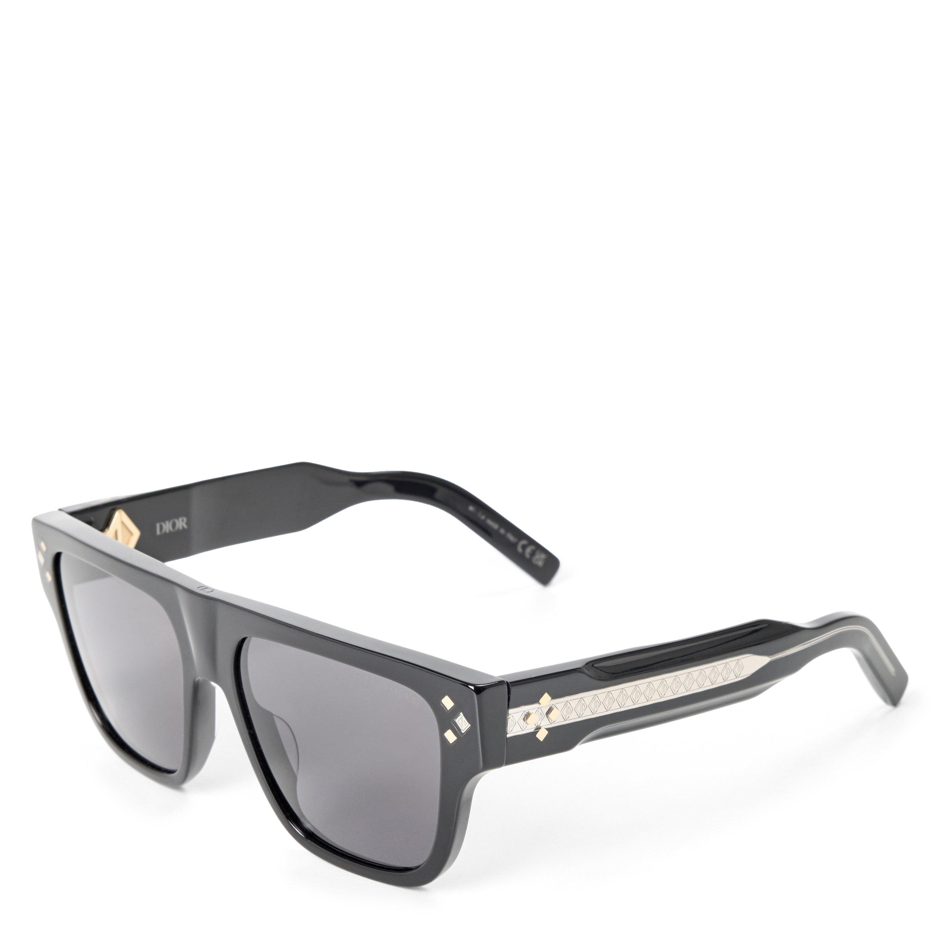 Men's Acetate Rectangle Sunglasses