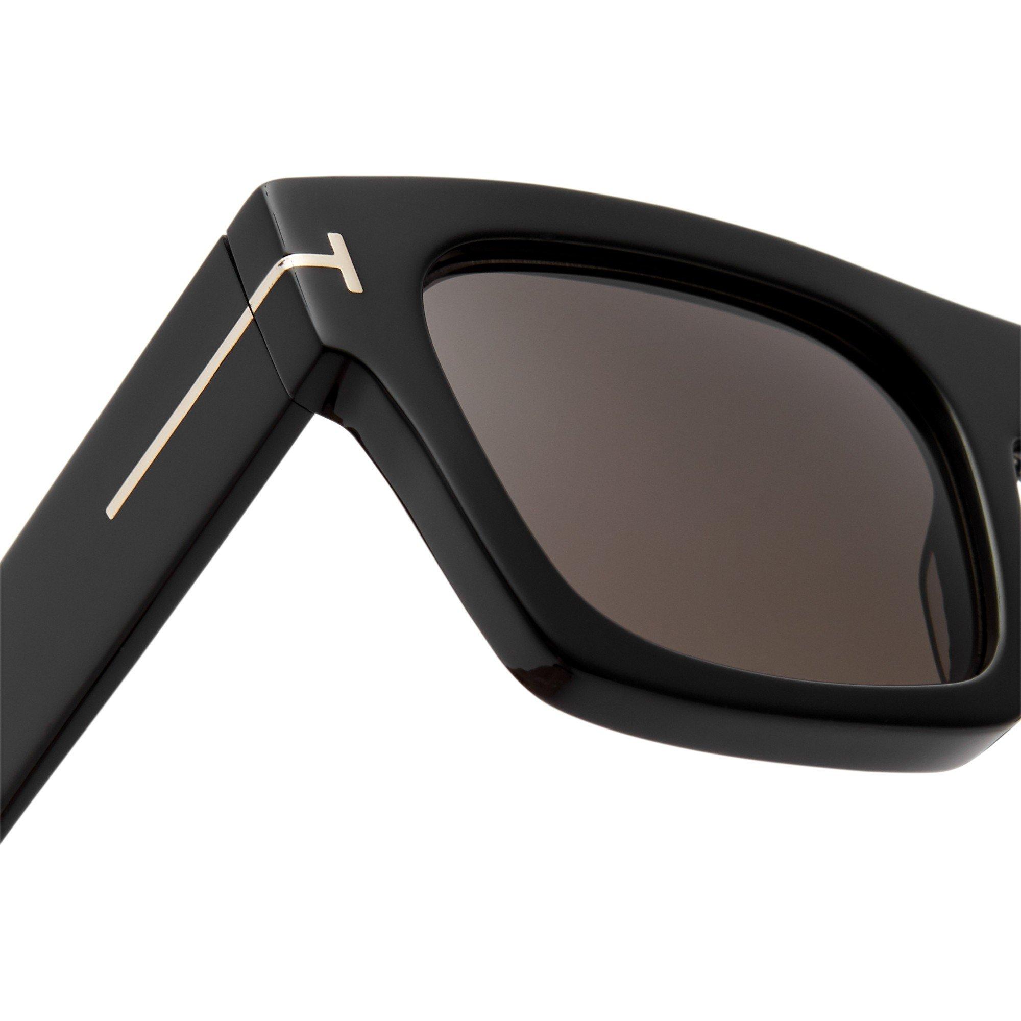 BLACK - Tom Ford - TF M FAUSTO SQUARE ACETATE SG - 3