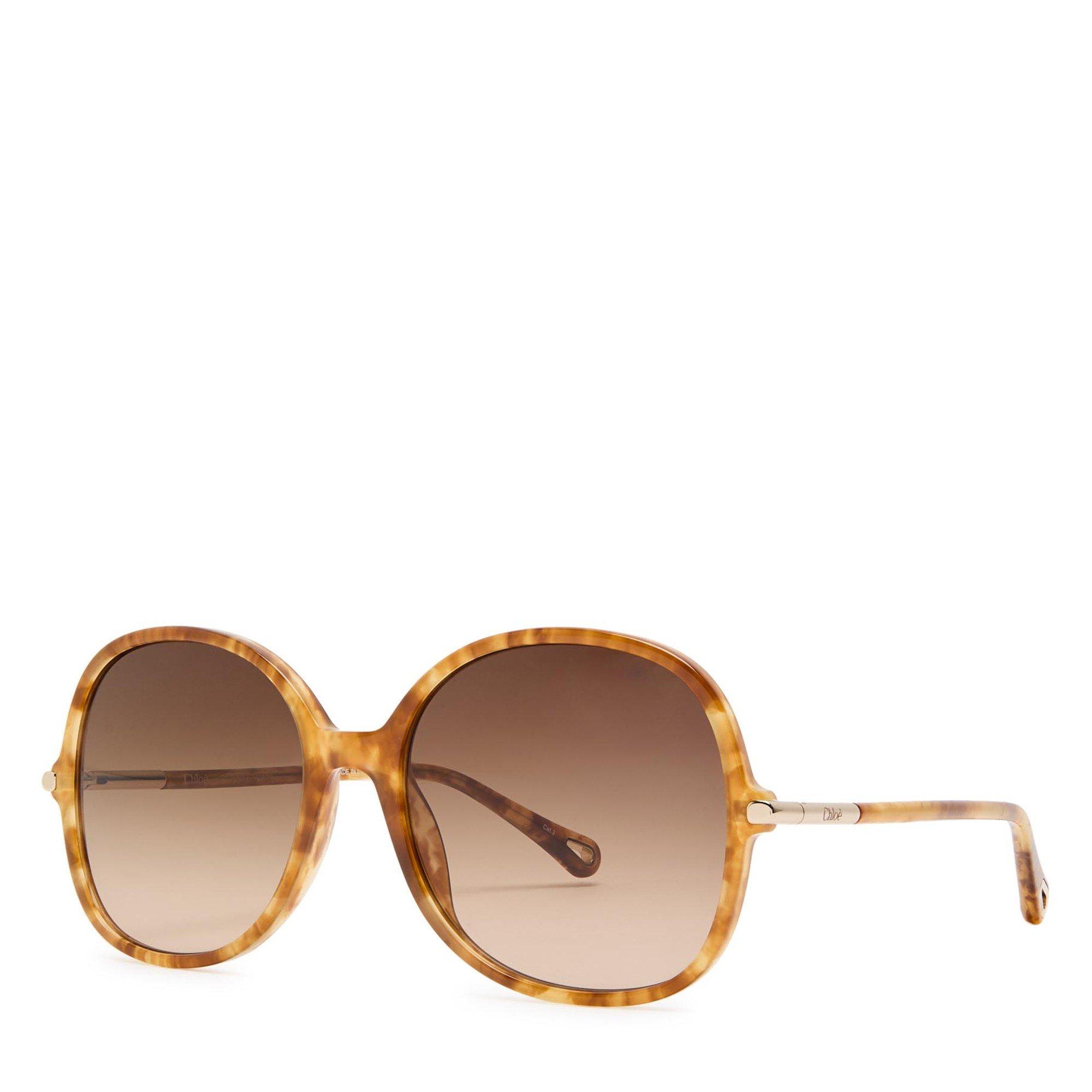 BROWN HAVANA - Chloe - CHLOE F OS METAL SG - 1